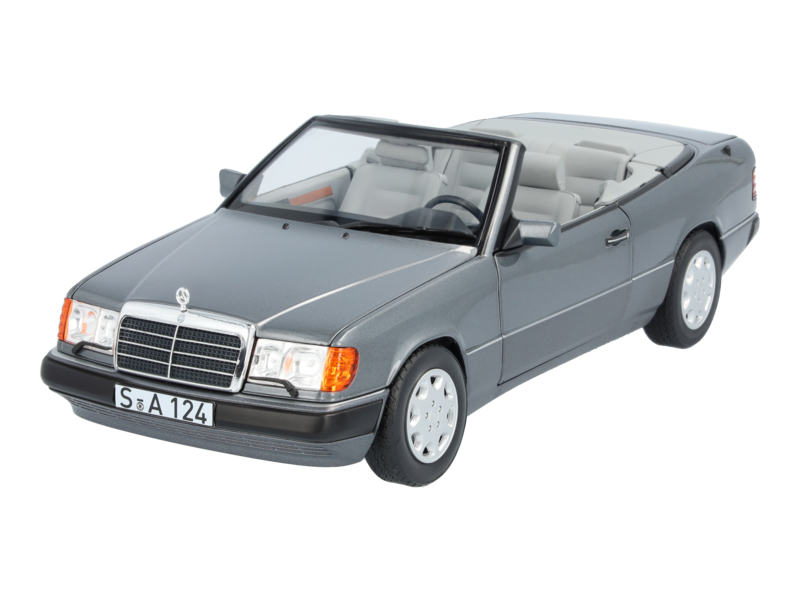 300 CE-24 Cabriolet A 124 (1991-1993) perlmuttgrau, Norev, 1:18