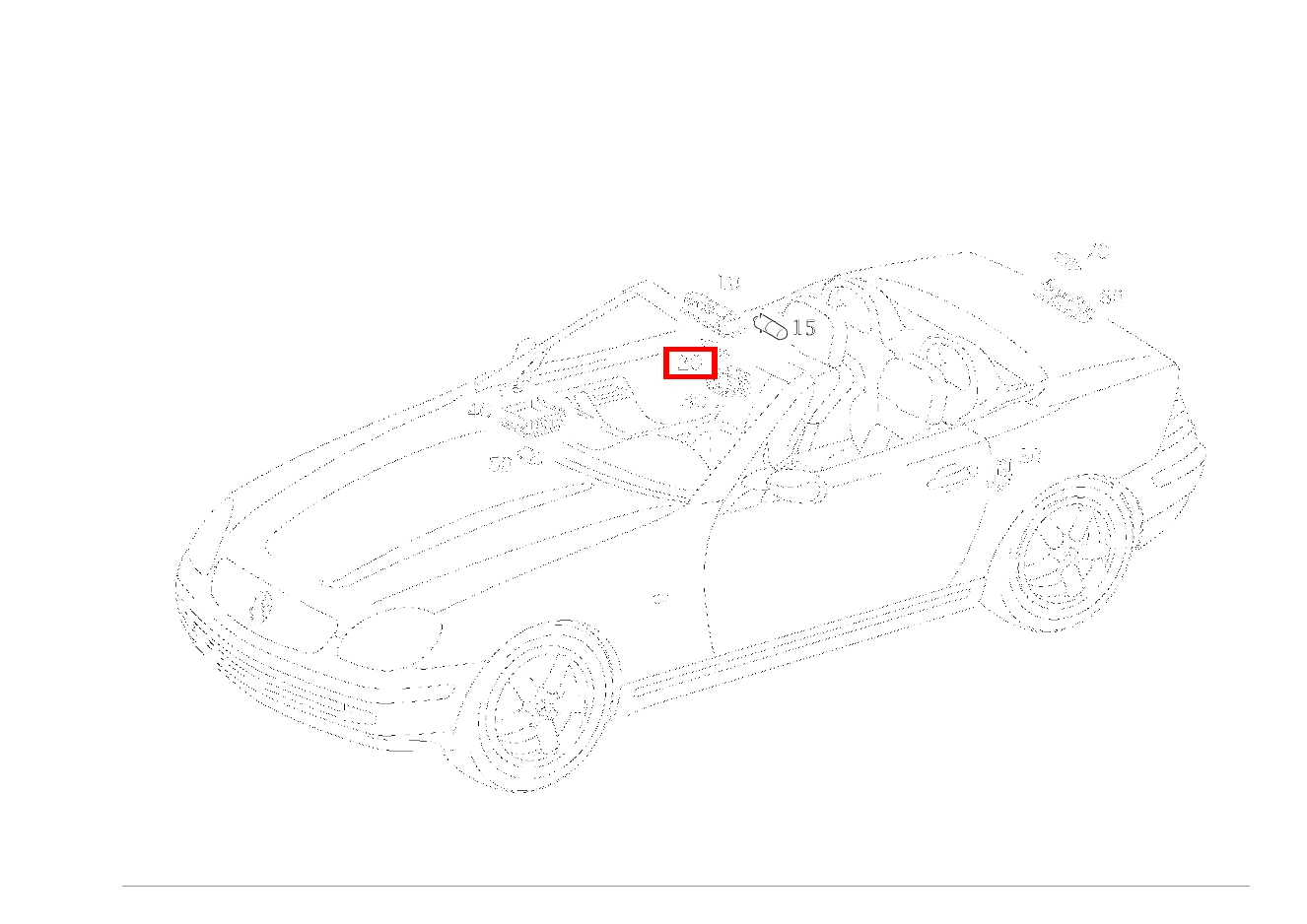 Glühlampe INNENLEUCHTE AN DACHRAHMEN VORN; 12V-6W SLK 320 AMG KOMP 170