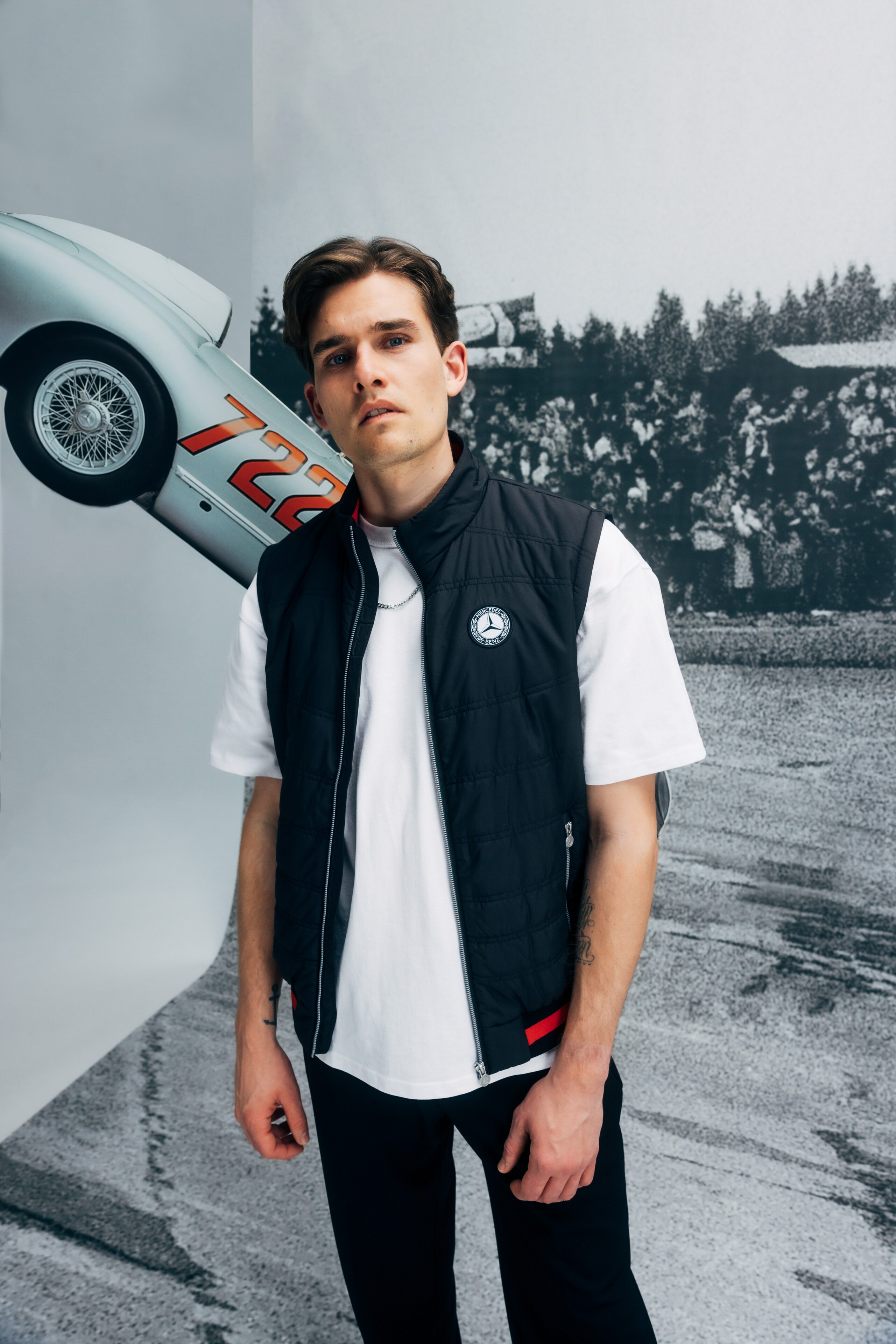 Jacke Herren, schwarz