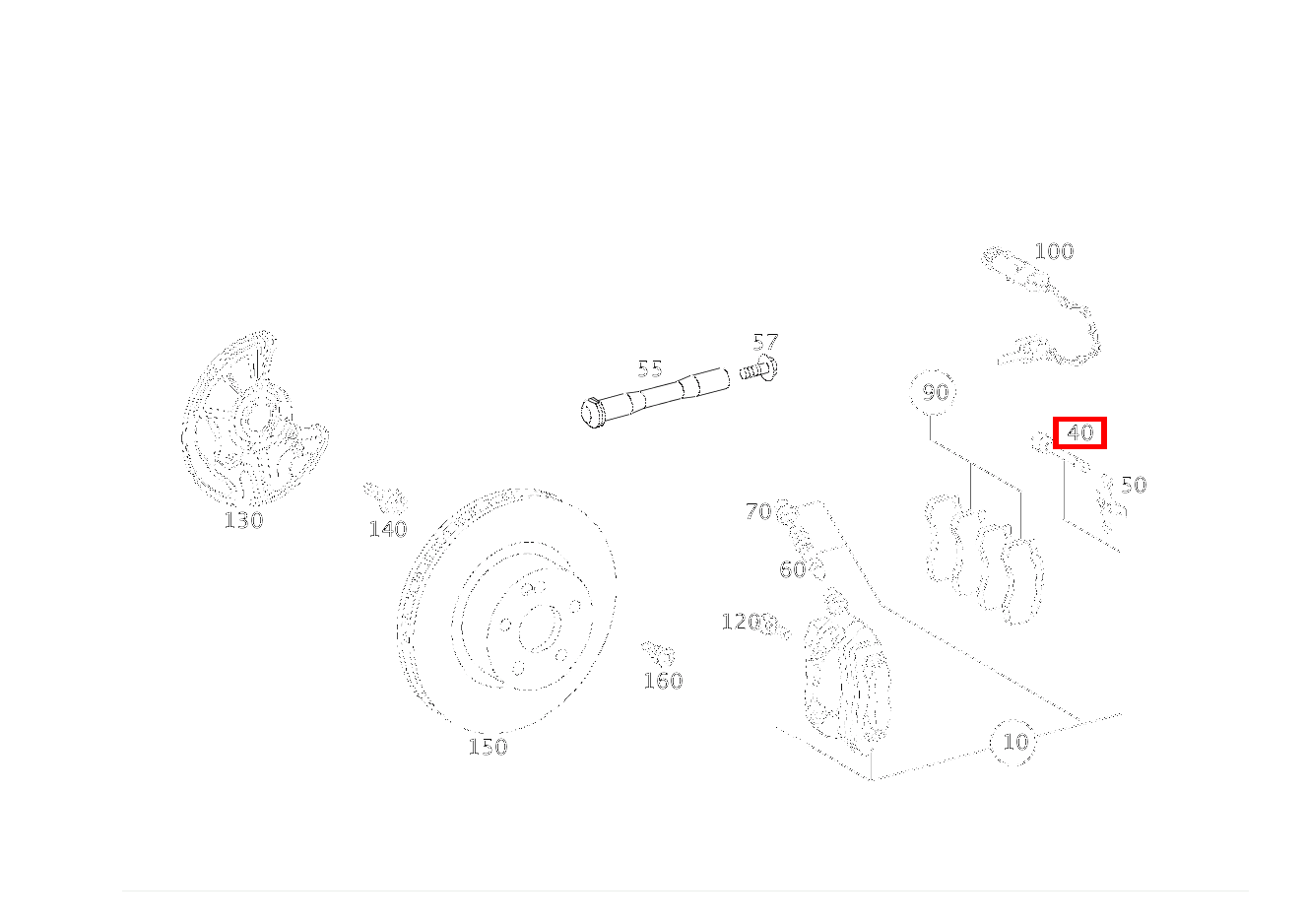 TEILESATZ FUEHRUNGSBOLZEN Bremsbelaghaltefeder an Bremssattel, Vorderachse CLS 63 AMG Coupé 219 TEILESATZ FUEHRUNGSBOLZEN Bremsbelaghaltefeder an Bremssattel, Vorderachse CLS 63 AMG Coupé 219