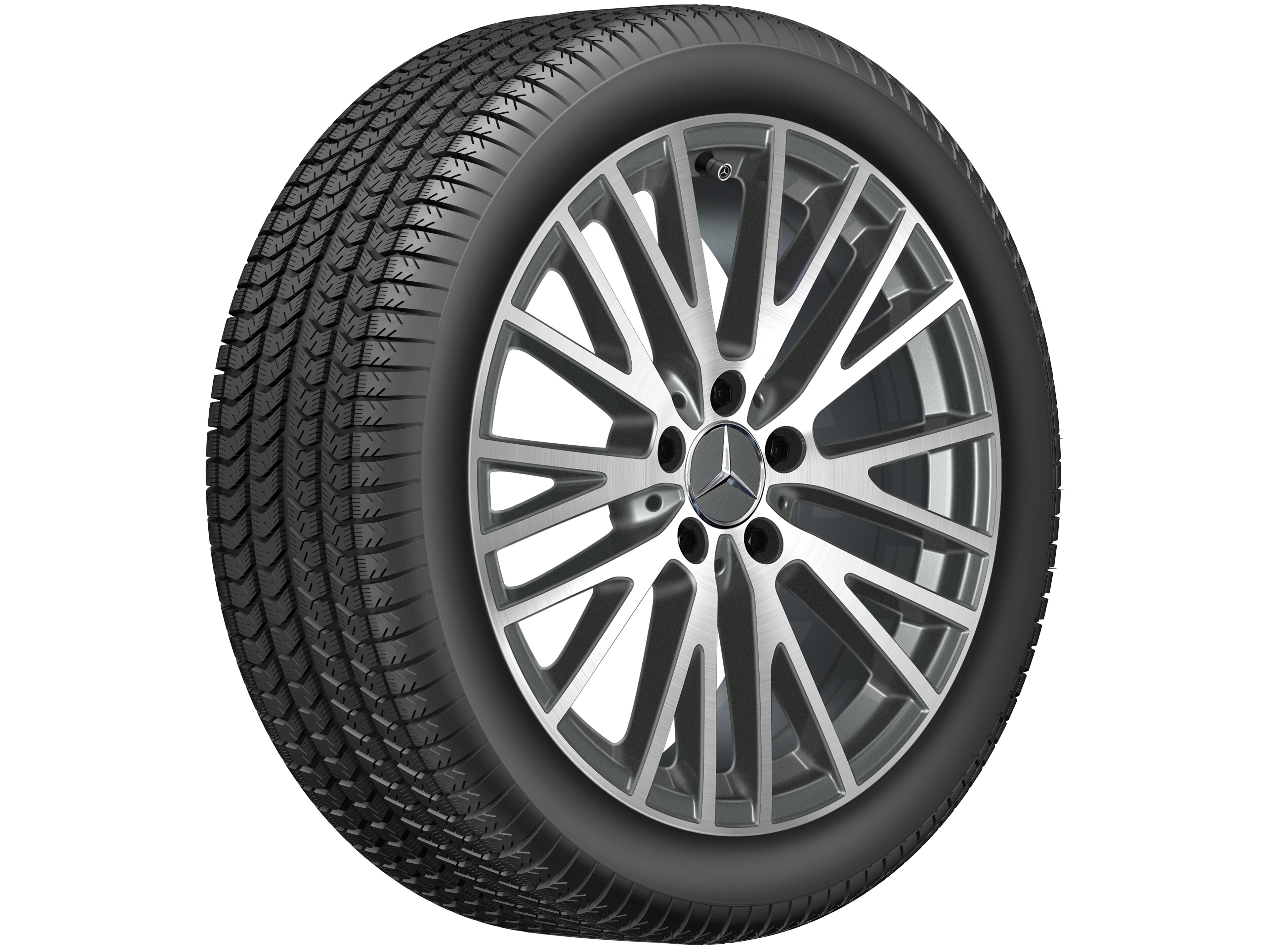 Y-Speichen-Rad, 45,7 cm (18 Zoll), glanzgedre