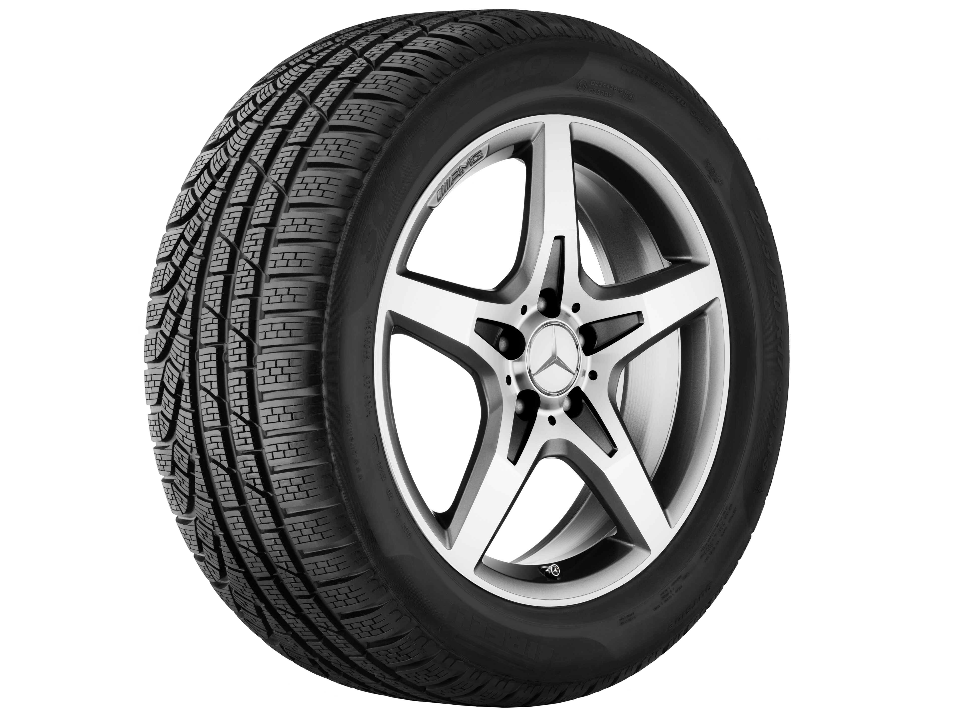 AMG 5-Speichen-Rad, 45,7 cm (18 Zoll)