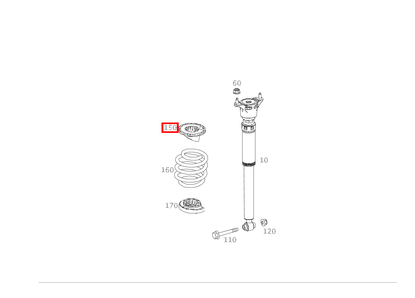 FEDERTELLEREINSATZ OBEN A 45 AMG 4MATIC 176 FEDERTELLEREINSATZ OBEN A 45 AMG 4MATIC 176