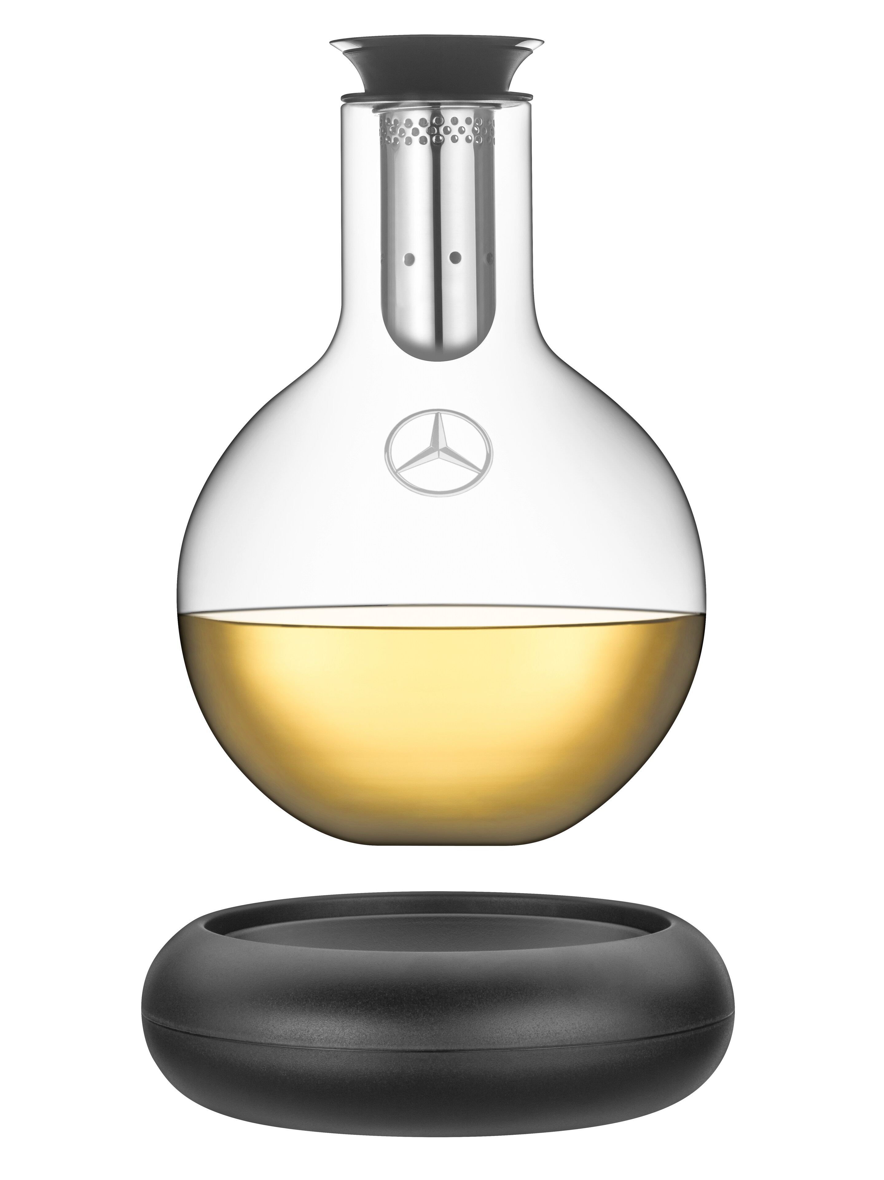 Mercedes-Benz - Dekantierkaraffe, 0,75 l, Glas/Edelstahl