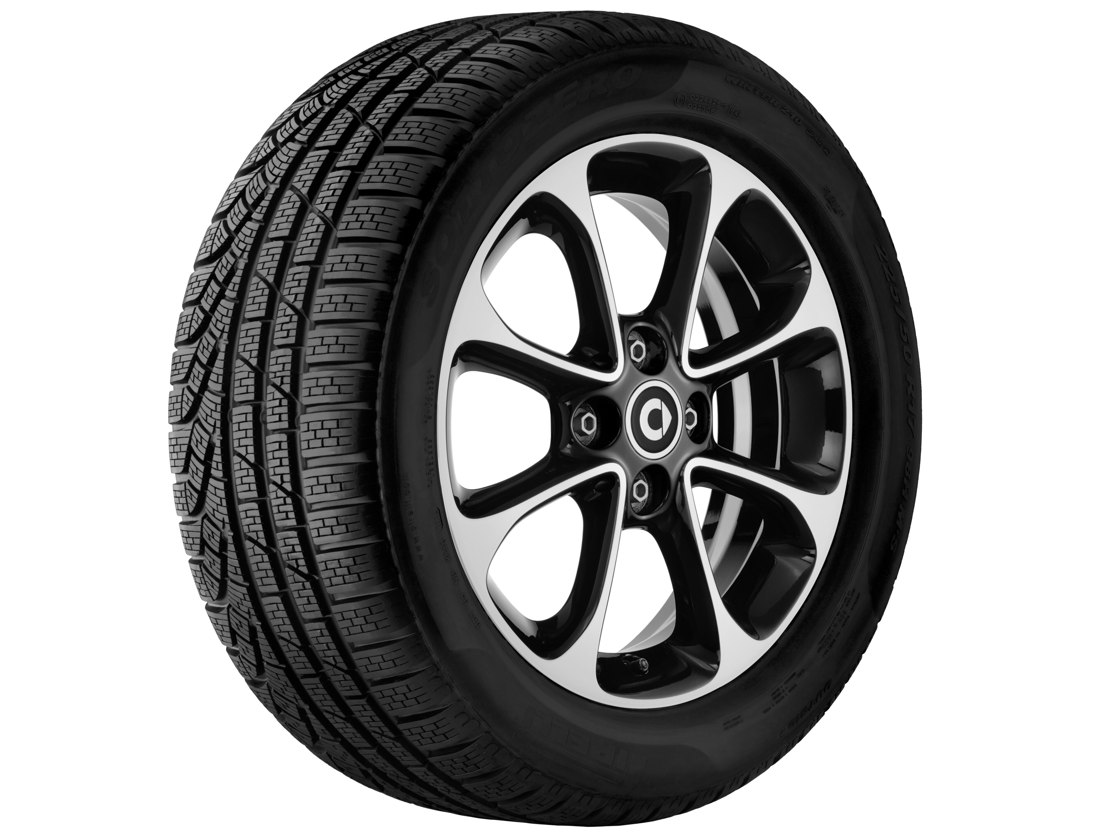 8-Speichen-Leichtmetallrad, 38,1 cm (15 Zoll)
