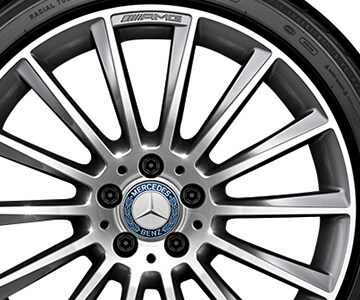 Mercedes-Benz - AMG Vielspeichen-Rad, 48,3 cm (19 Zoll), glan AMG Vielspeichen-Rad, 48,3 cm (19 Zoll), glan