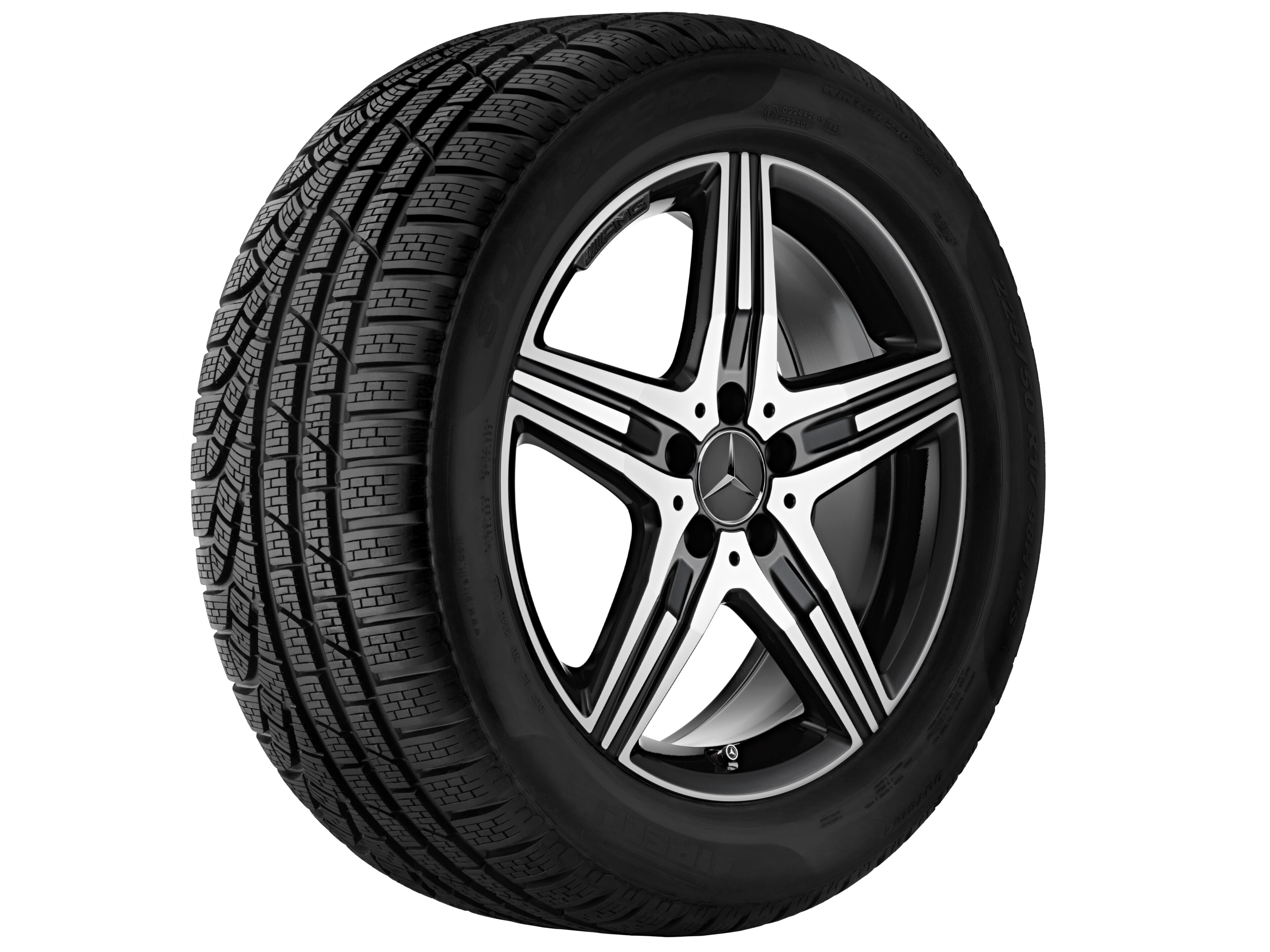 AMG 5-Speichen-Rad, 45,7 cm (18 Zoll)