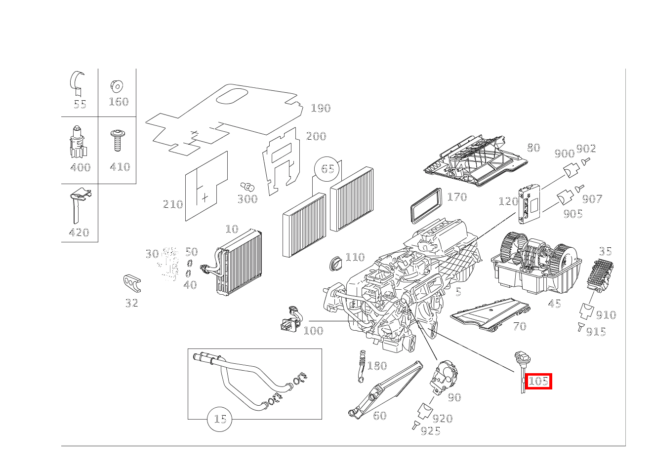 Temperatursensor MISCHLUFTTEMPERATUR CL500 4M BE 216