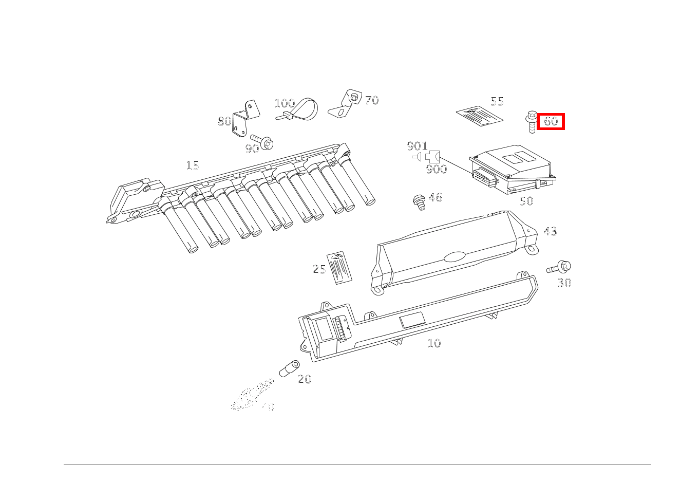 Sechsrundschraube Spannungswandler; M6X12 SL 65 AMG Roadster BCA 230 Sechsrundschraube Spannungswandler; M6X12 SL 65 AMG Roadster BCA 230