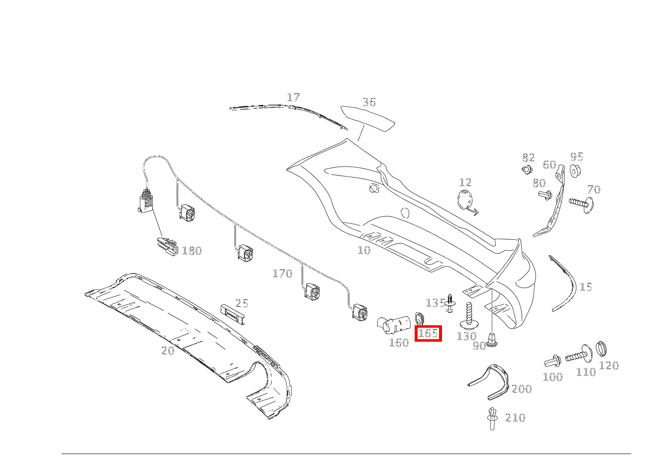 Abstandsring SENSOR A 200 TURBO COUPE 169 Abstandsring SENSOR A 200 TURBO COUPE 169