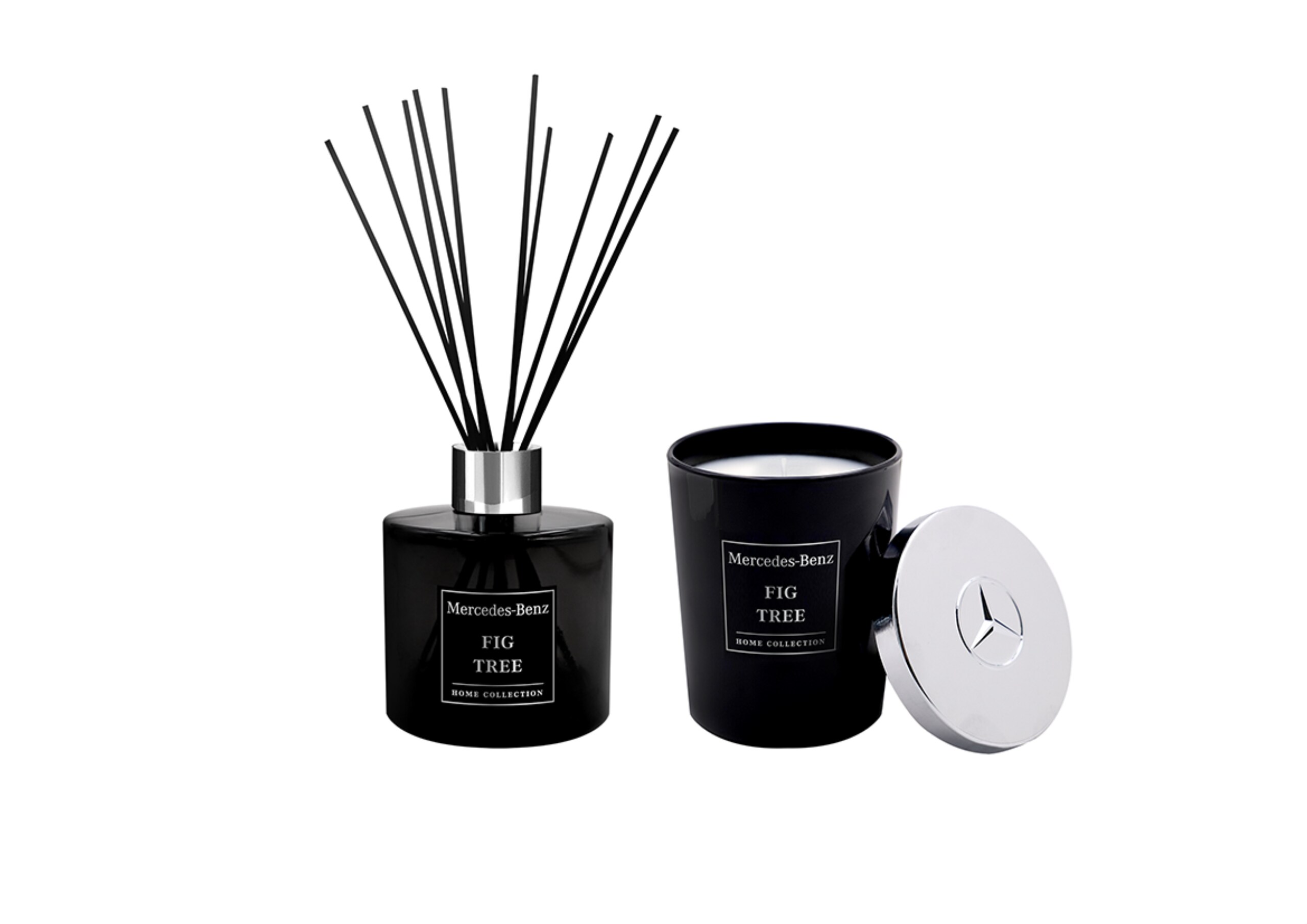 Duftkerze, Leather Woods, 180 g