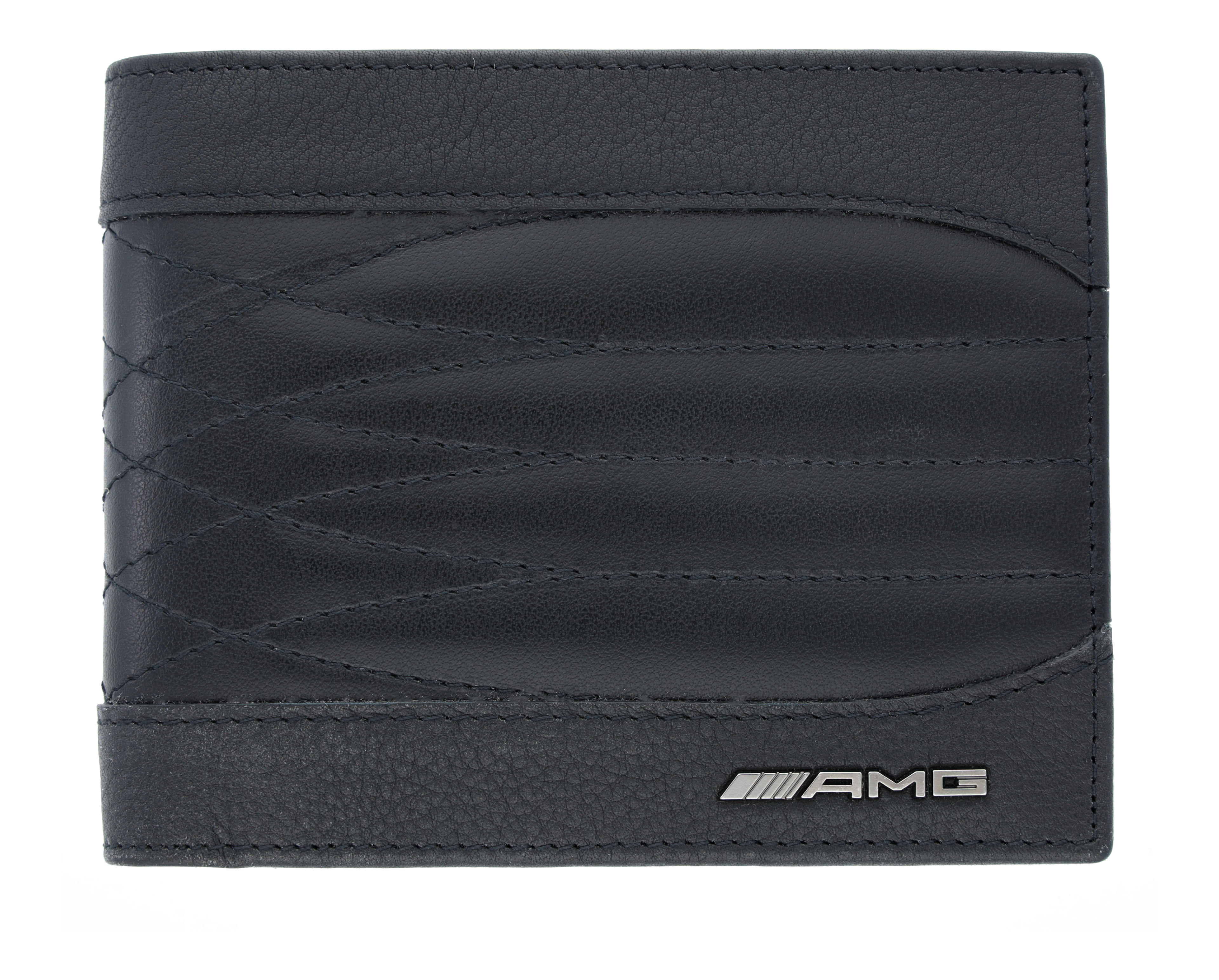 Mercedes-Benz - AMG Geldbörse schwarz, Rindleder