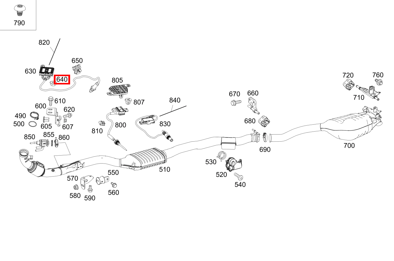 Sechskantmutter Mit Bund Trennstelle NOX Sonde; 5 MM E 300 d 4MATIC Cabriolet 238 Sechskantmutter Mit Bund Trennstelle NOX Sonde; 5 MM E 300 d 4MATIC Cabriolet 238