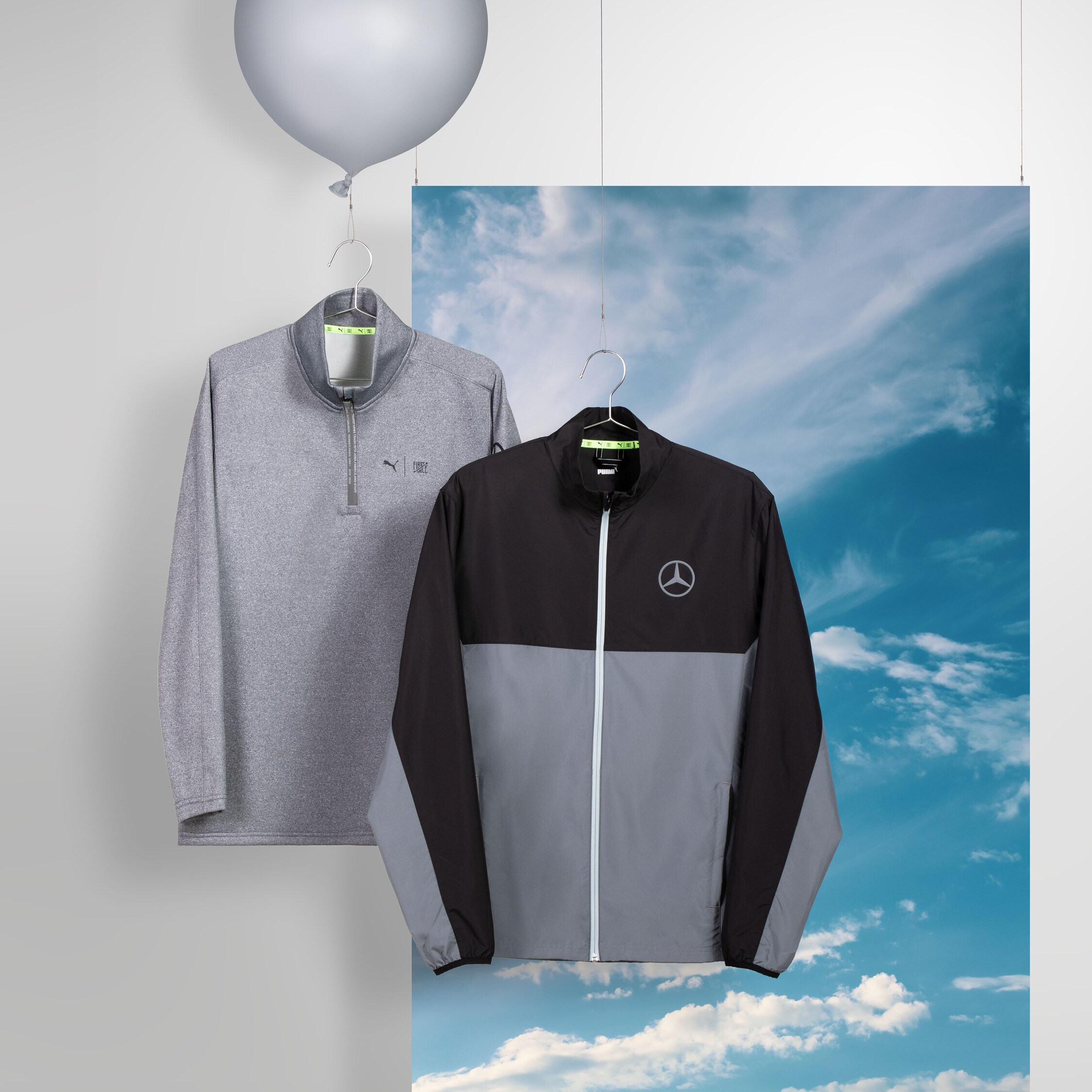 Mercedes-Benz - Men's golf sweater & Men's golf wind jacket Men's golf sweater & Men's golf wind jacket