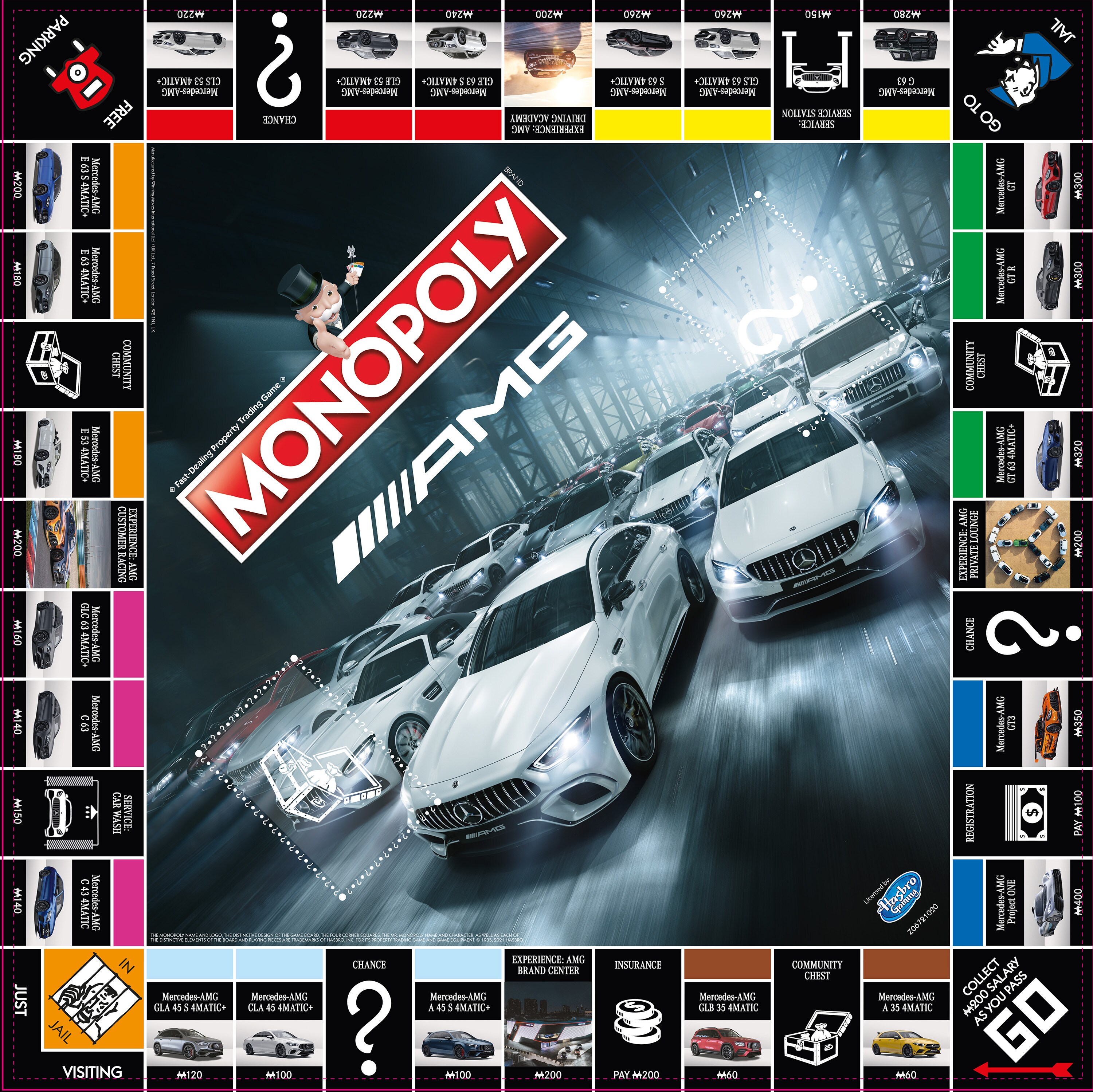 Mercedes-Benz - AMG Monopoly, englisch