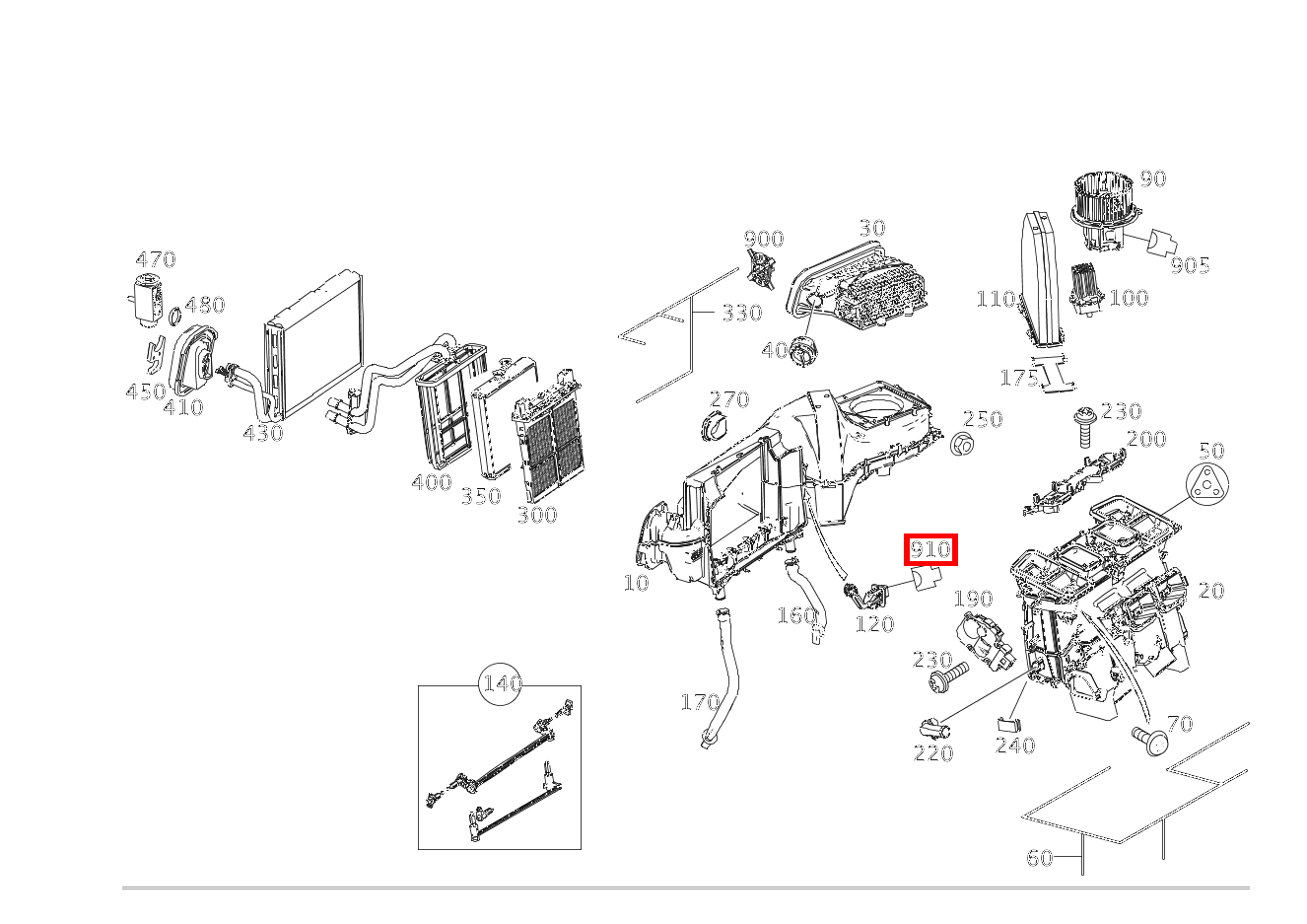 Steckhülsengehäuse TEMPERATURFUEHLER VERDAMPFER B10/6; 2-PIN MQS E 350 4MATIC Limousine BCA 212 Steckhülsengehäuse TEMPERATURFUEHLER VERDAMPFER B10/6; 2-PIN MQS E 350 4MATIC Limousine BCA 212