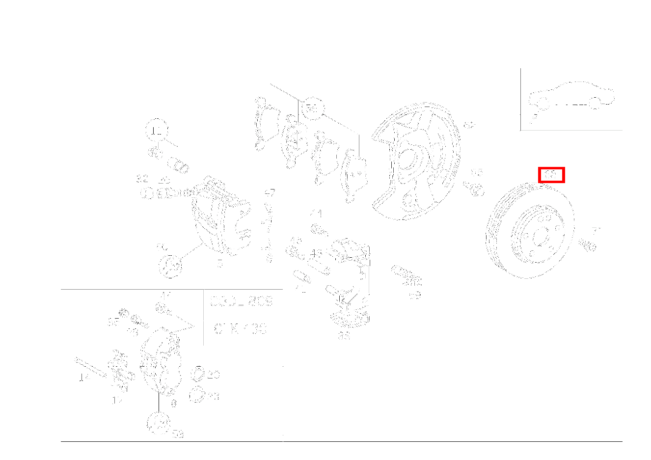 Bremsscheibe VORDERACHSE CLK 230 Kompressor Coupé 208 Bremsscheibe VORDERACHSE CLK 230 Kompressor Coupé 208
