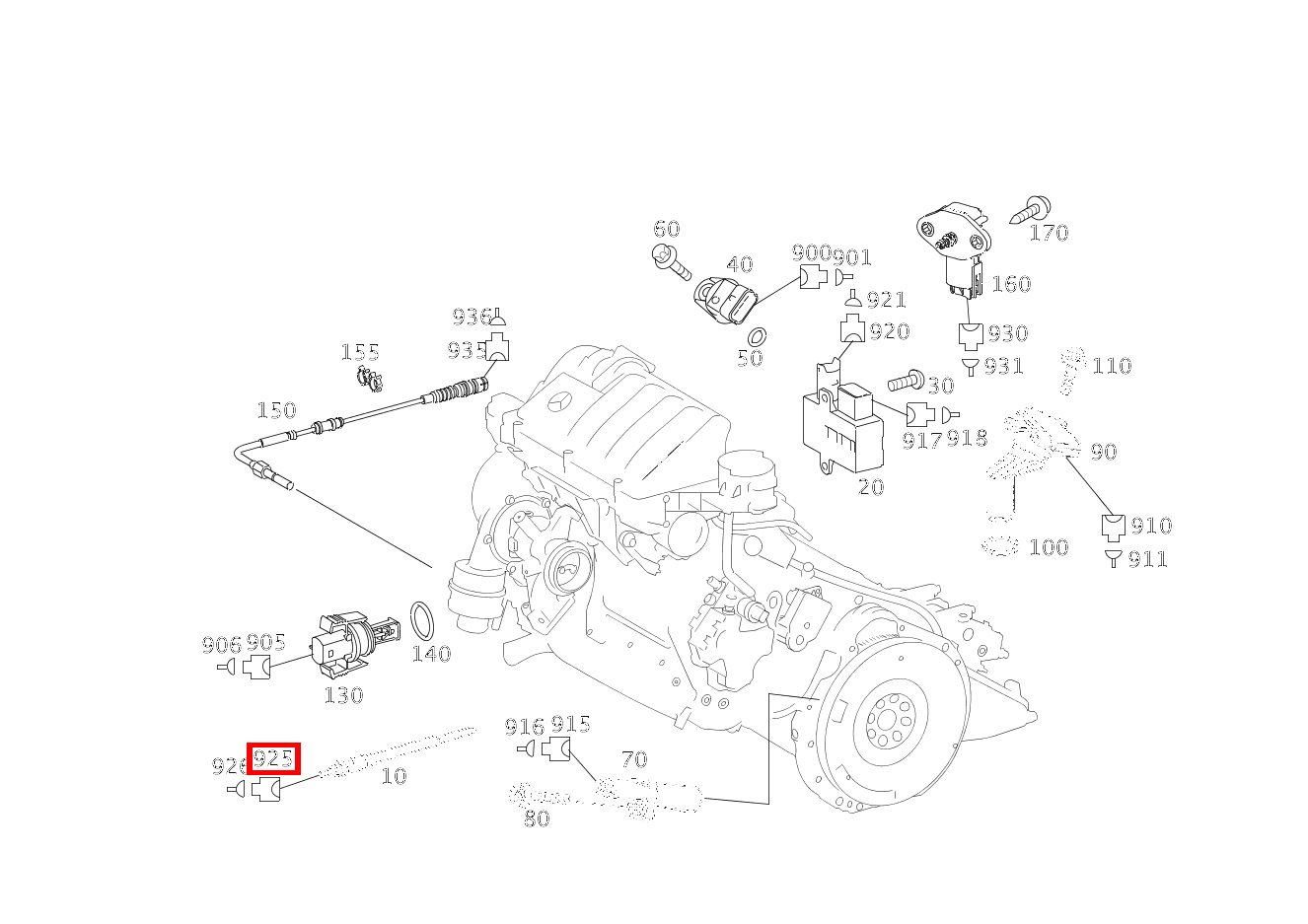 Kupplung, Mechanisch Glühkerze r9/1, r9/2, r9/3, r9/4 B 200 CDI TOURER 245