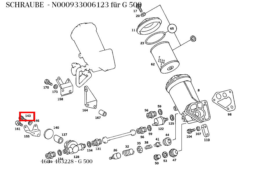 Schraube G 500 463