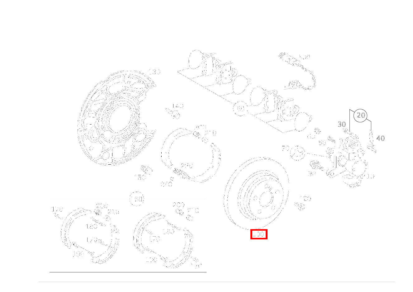 Bremsscheibe Hinten CLK 270 CDI Coupé BCA 209