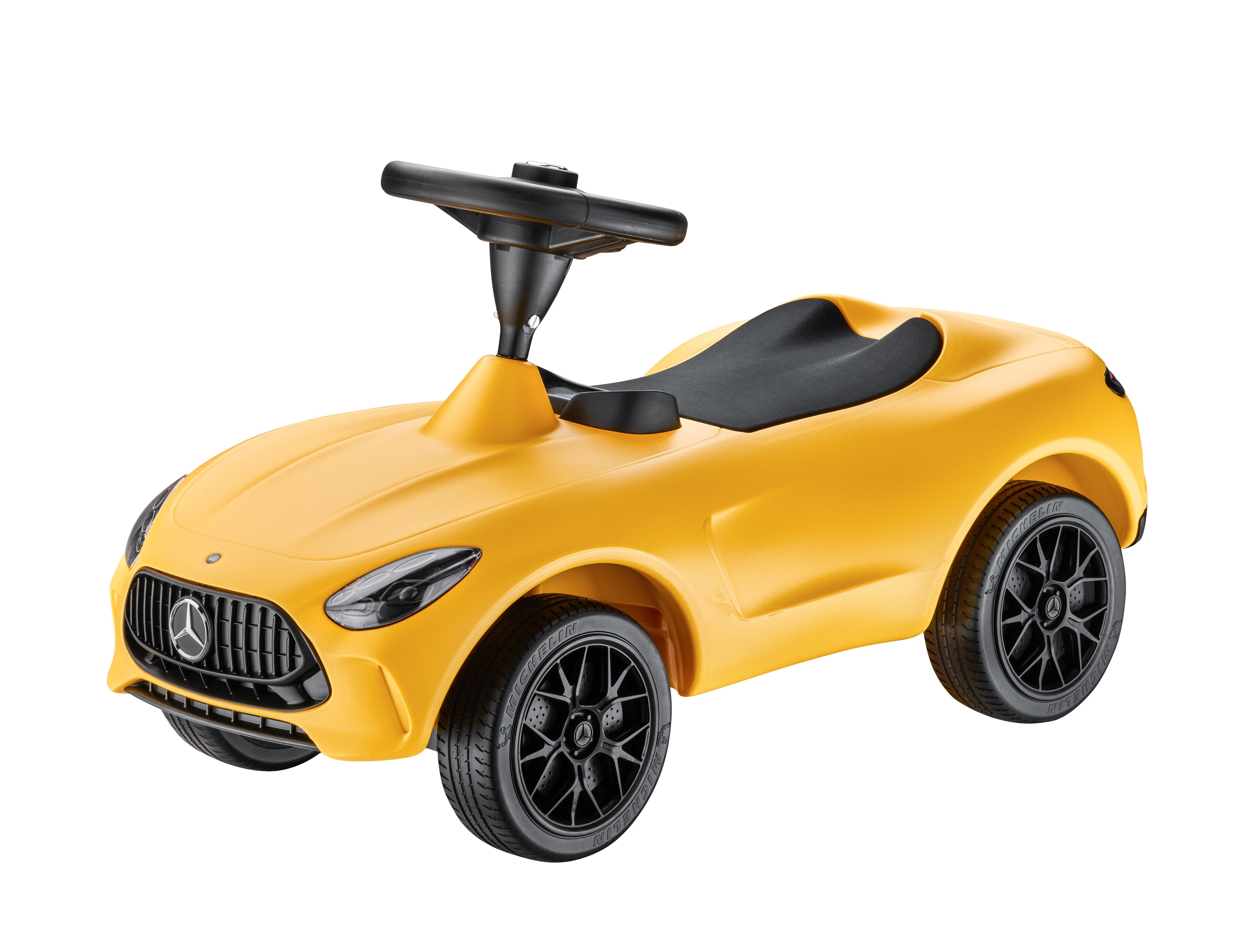 Mercedes-Benz - Kinderrutscher Bobby-AMG GT, sonnengelb, BIG
