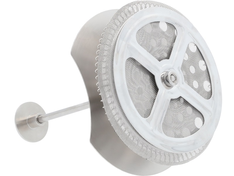 Pressstempelkanne, 1,0 l, Edelstahl/Kunststoff, gebürstet Pressstempelkanne, 1,0 l, Edelstahl/Kunststoff, gebürstet