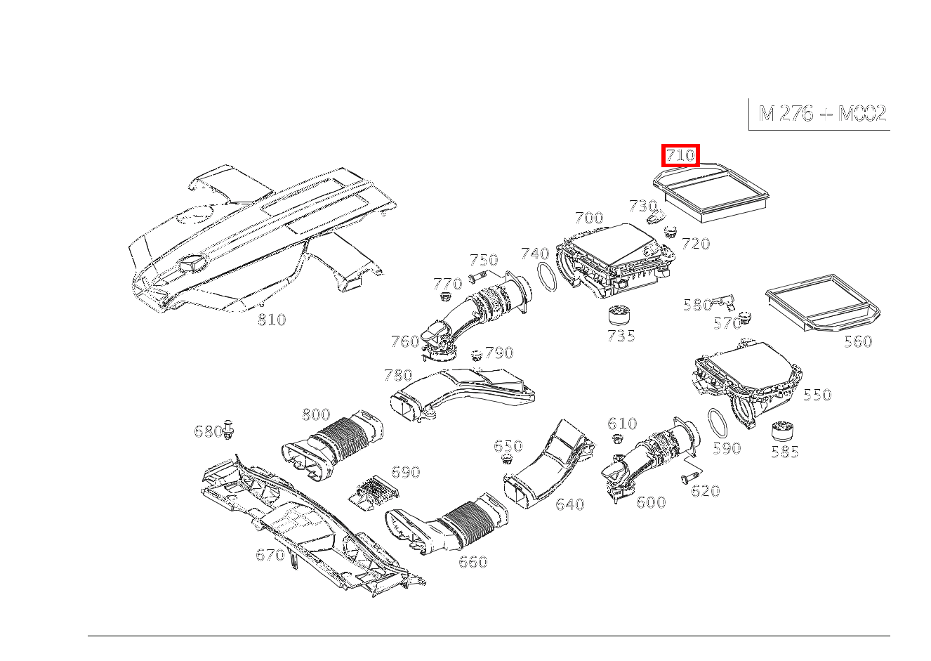 Luftfiltereinsatz DAEMPFERFILTER RECHTS CLS 450 COUPE 218 Luftfiltereinsatz DAEMPFERFILTER RECHTS CLS 450 COUPE 218