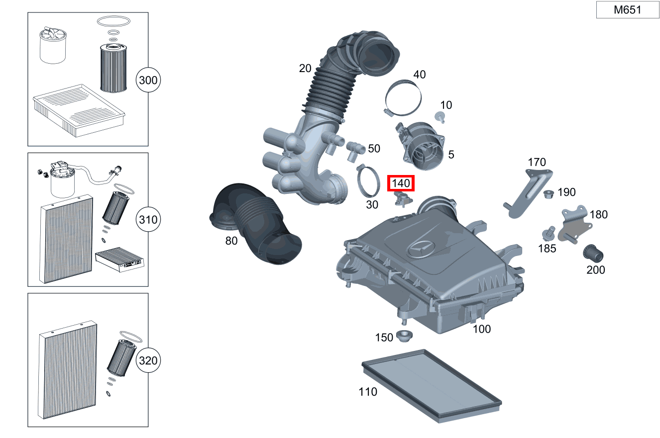 Drucksensor Vito Kastenwagen 116 BlueTEC K 201 Drucksensor Vito Kastenwagen 116 BlueTEC K 201