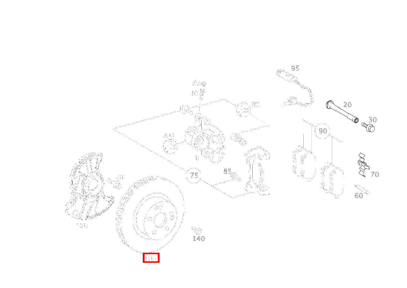 Bremsscheibe Vorn CLK 270 CDI Coupé BCA 209 Bremsscheibe Vorn CLK 270 CDI Coupé BCA 209