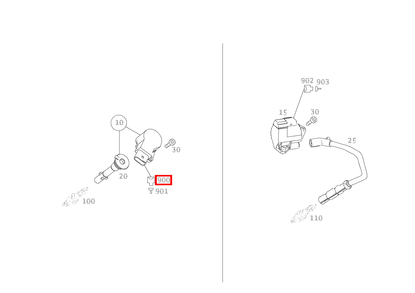 Kupplung, Mechanisch Zündspule T1/1-T1/6; 4-PIN E 350 4MATIC Limousine BCA 212