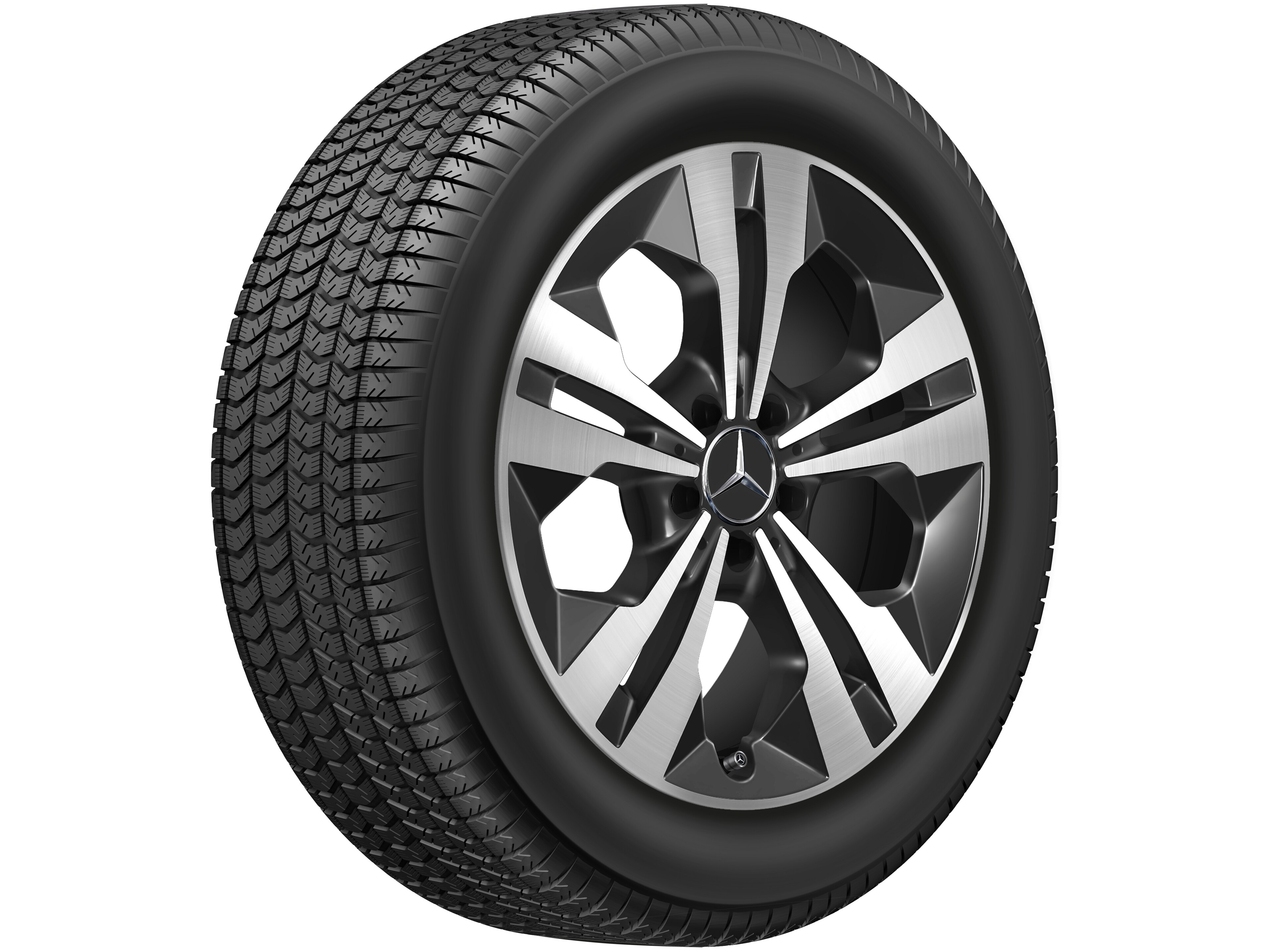 5-Doppelspeichen-Rad, Aero, 45,7 cm (18 Zoll)