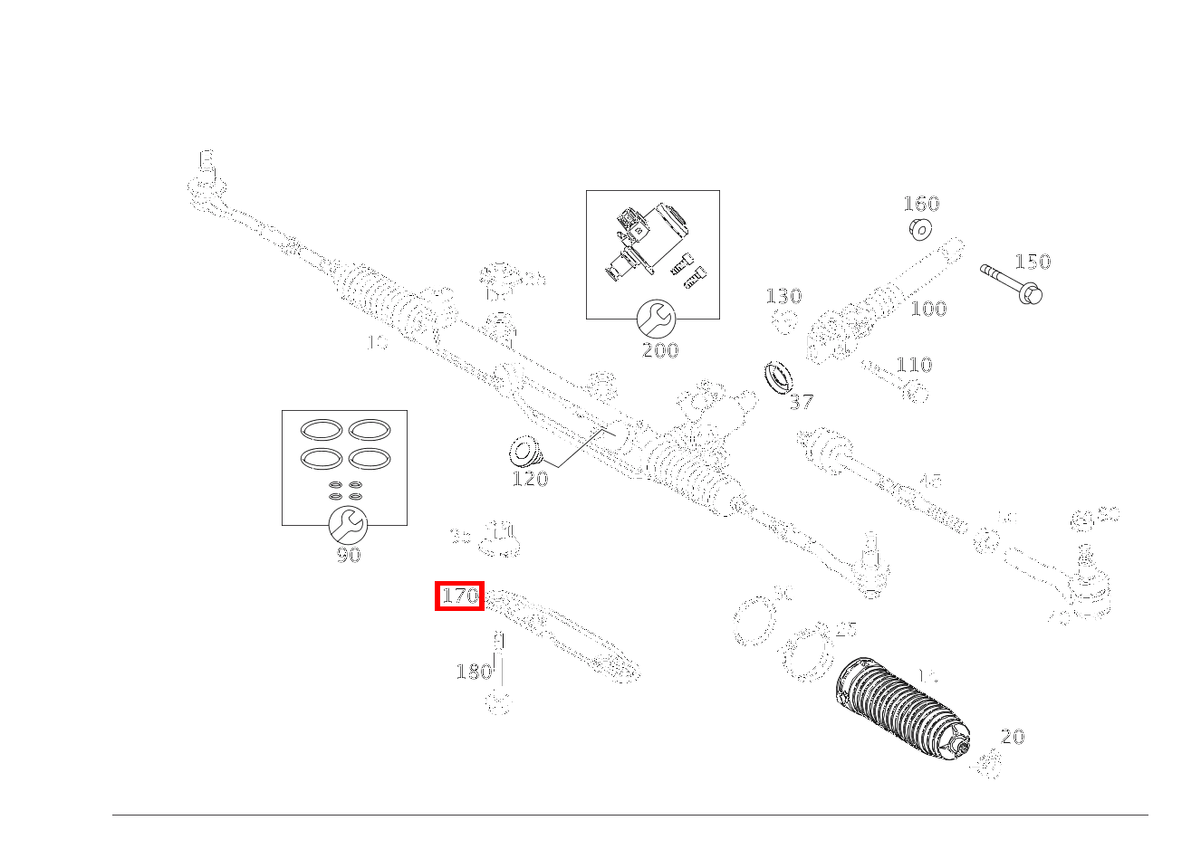 Platte LENKUNG AN QUERTRAEGER CLK 63 AMG Cabriolet 209 Platte LENKUNG AN QUERTRAEGER CLK 63 AMG Cabriolet 209