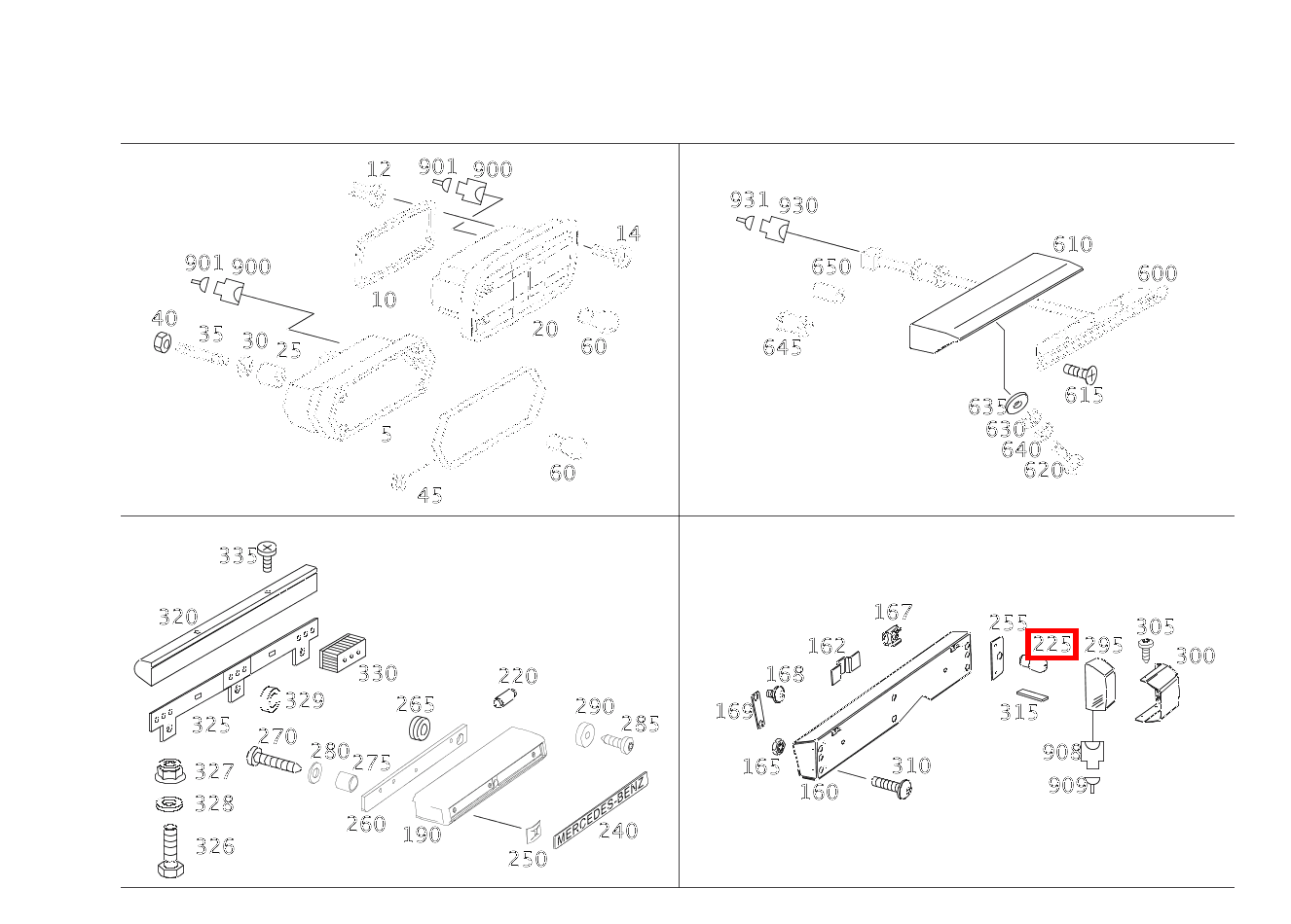 Glühlampe Kennzeichenleuchte G 300 CDI 461 Glühlampe Kennzeichenleuchte G 300 CDI 461