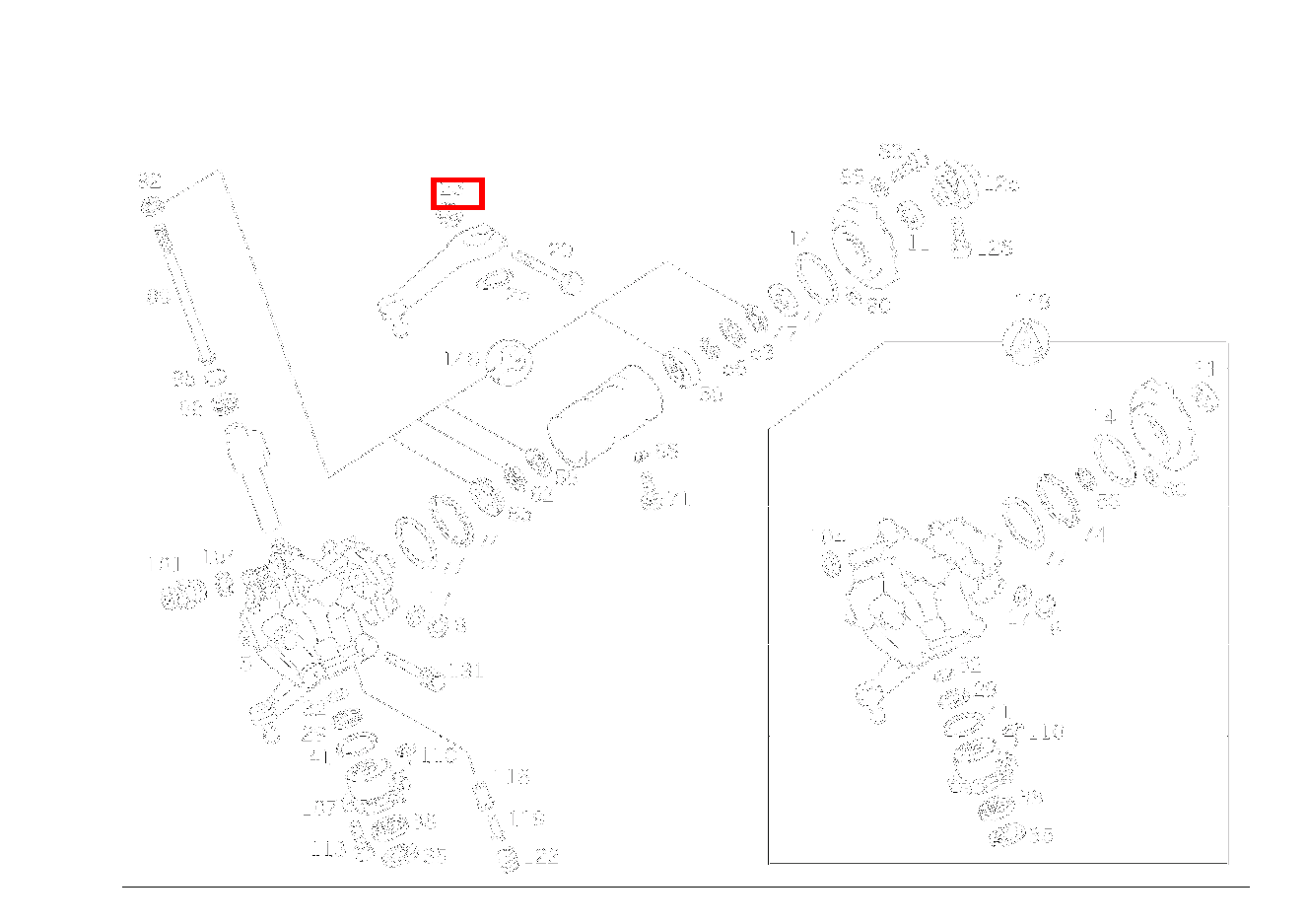 Sechskantmutter LENKSTOCKHEBEL AN LENKUNG SLK230 170 Sechskantmutter LENKSTOCKHEBEL AN LENKUNG SLK230 170