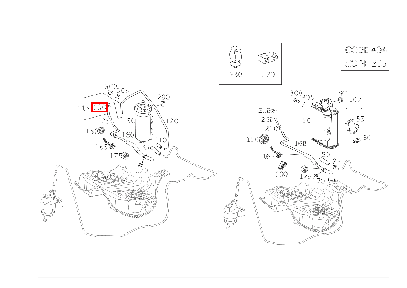 Schlauchschelle ENTLUEFTUNGSLEITUNG; 14-24 MM CL500 4M BE 216 Schlauchschelle ENTLUEFTUNGSLEITUNG; 14-24 MM CL500 4M BE 216