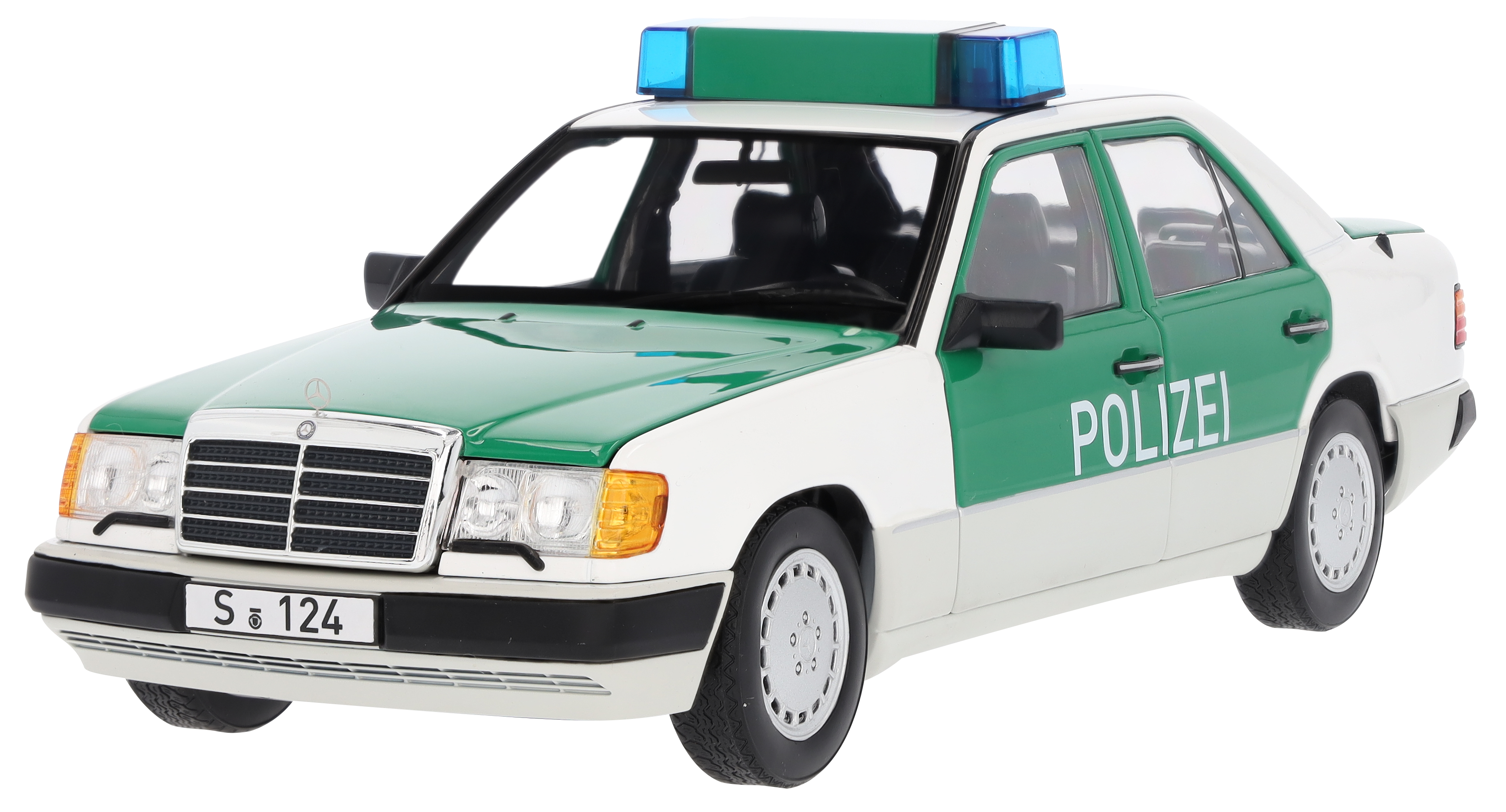 Mercedes-Benz - 230 E W 124 (1989-1993), Limousine, Polizei, 1:18