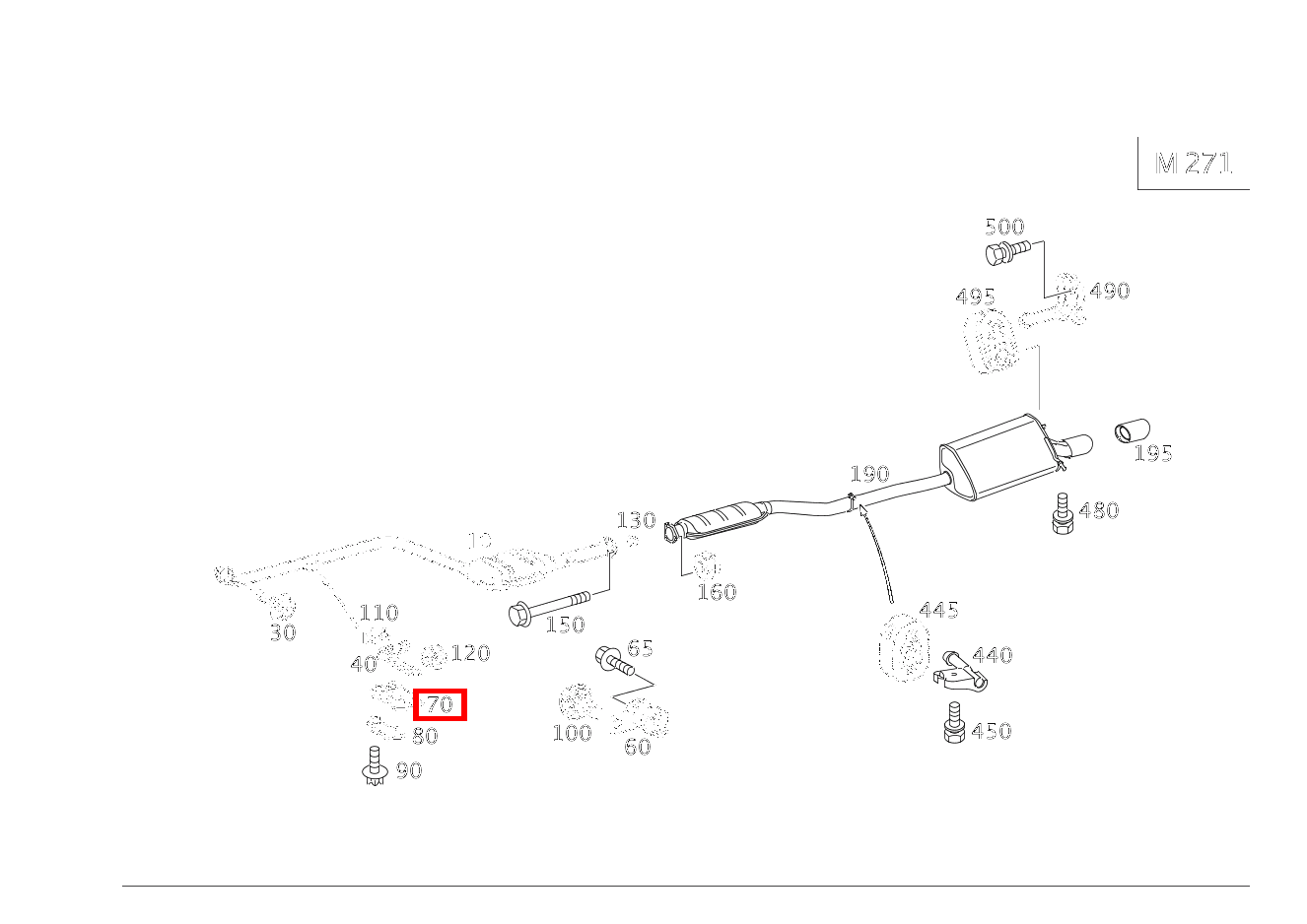 DAEMPFUNGSPLATTE Auspuffrohr vorn an Getriebe CLK DTM AMG 5,5 L 209 DAEMPFUNGSPLATTE Auspuffrohr vorn an Getriebe CLK DTM AMG 5,5 L 209