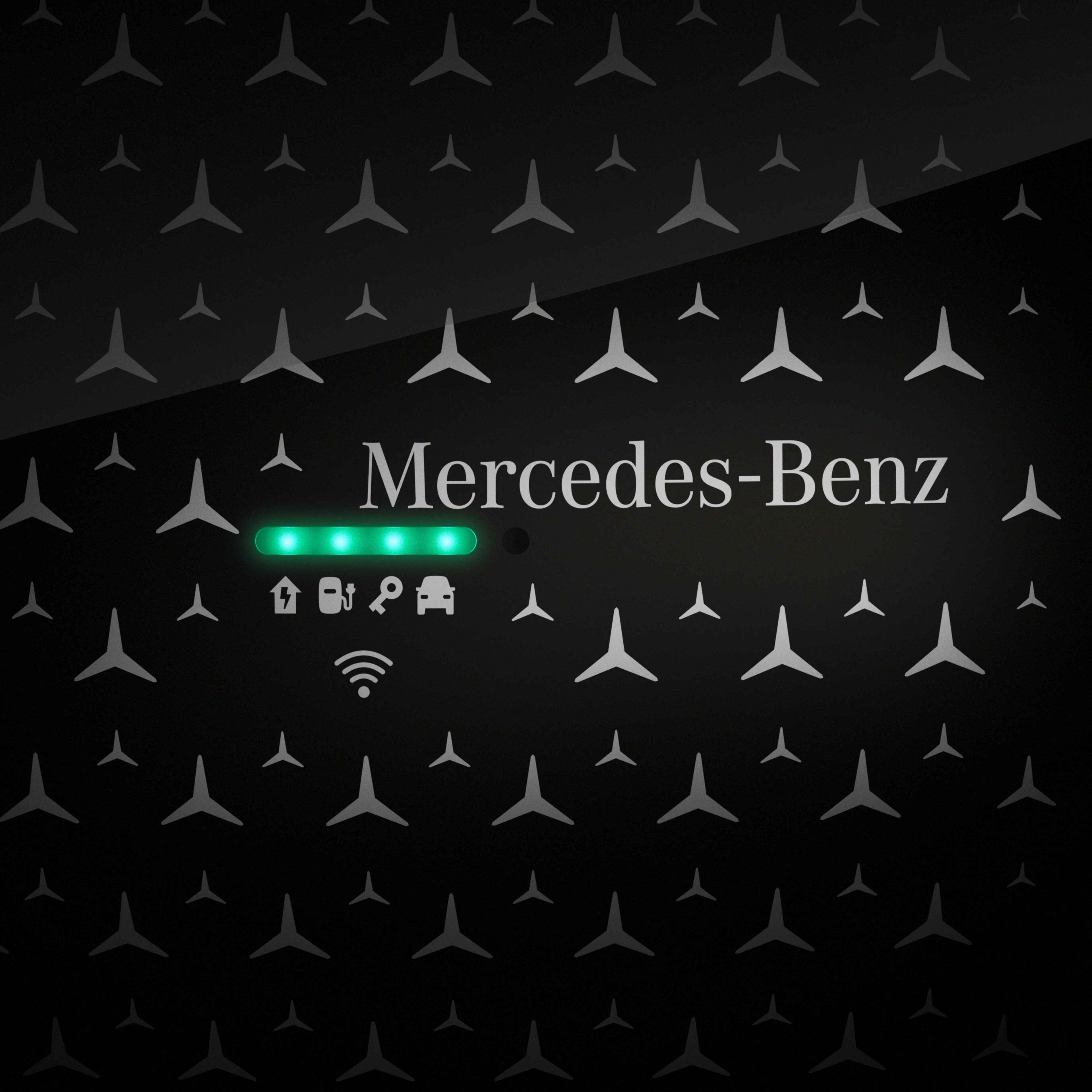 Mercedes-Benz - Mercedes-Benz Wallbox mit fest verbundenem Ladekabel, ECE
