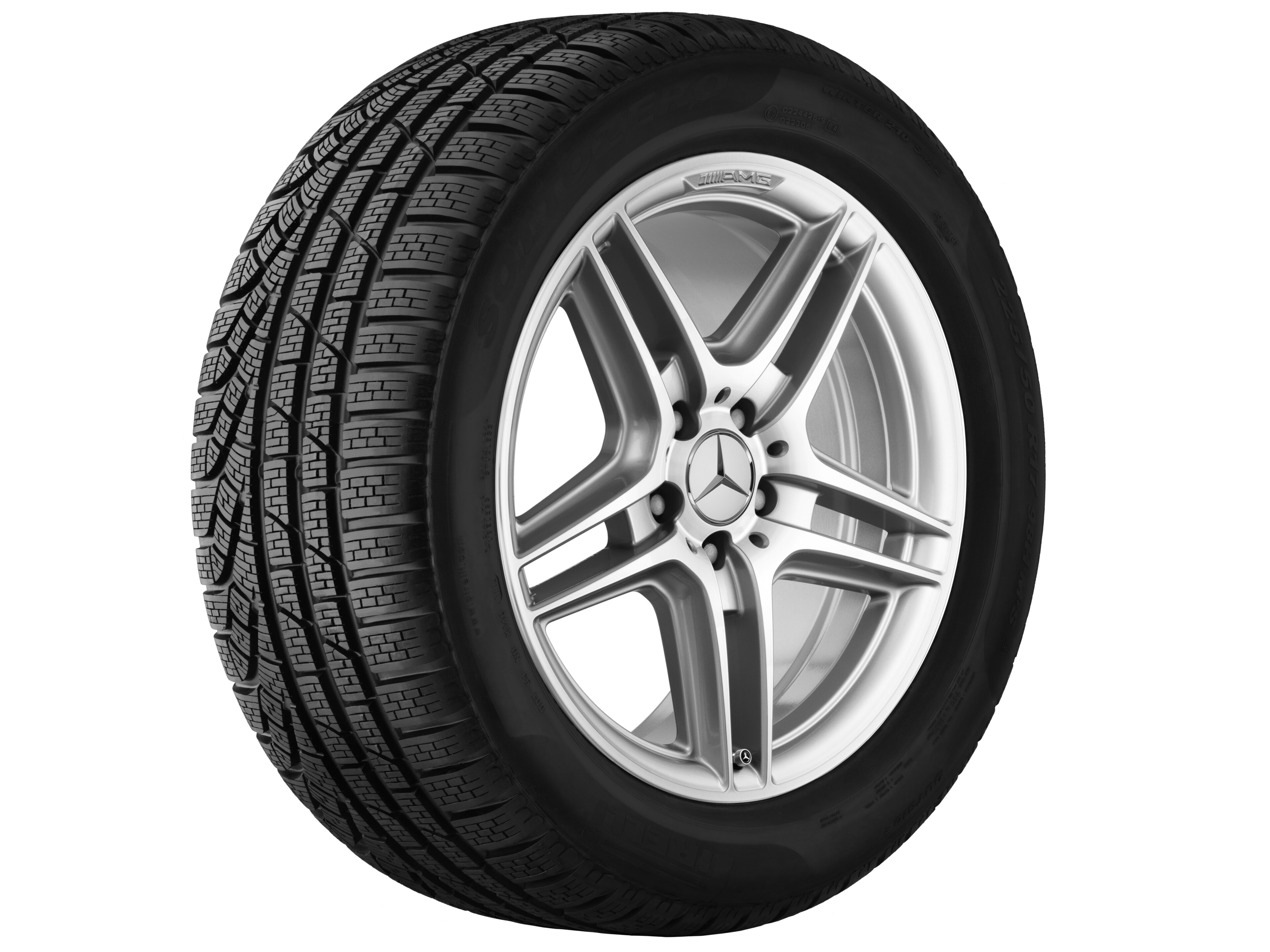 Mercedes-Benz - AMG 5-Doppelspeichen-Rad, 45,7 cm (18 Zoll) AMG 5-Doppelspeichen-Rad, 45,7 cm (18 Zoll)