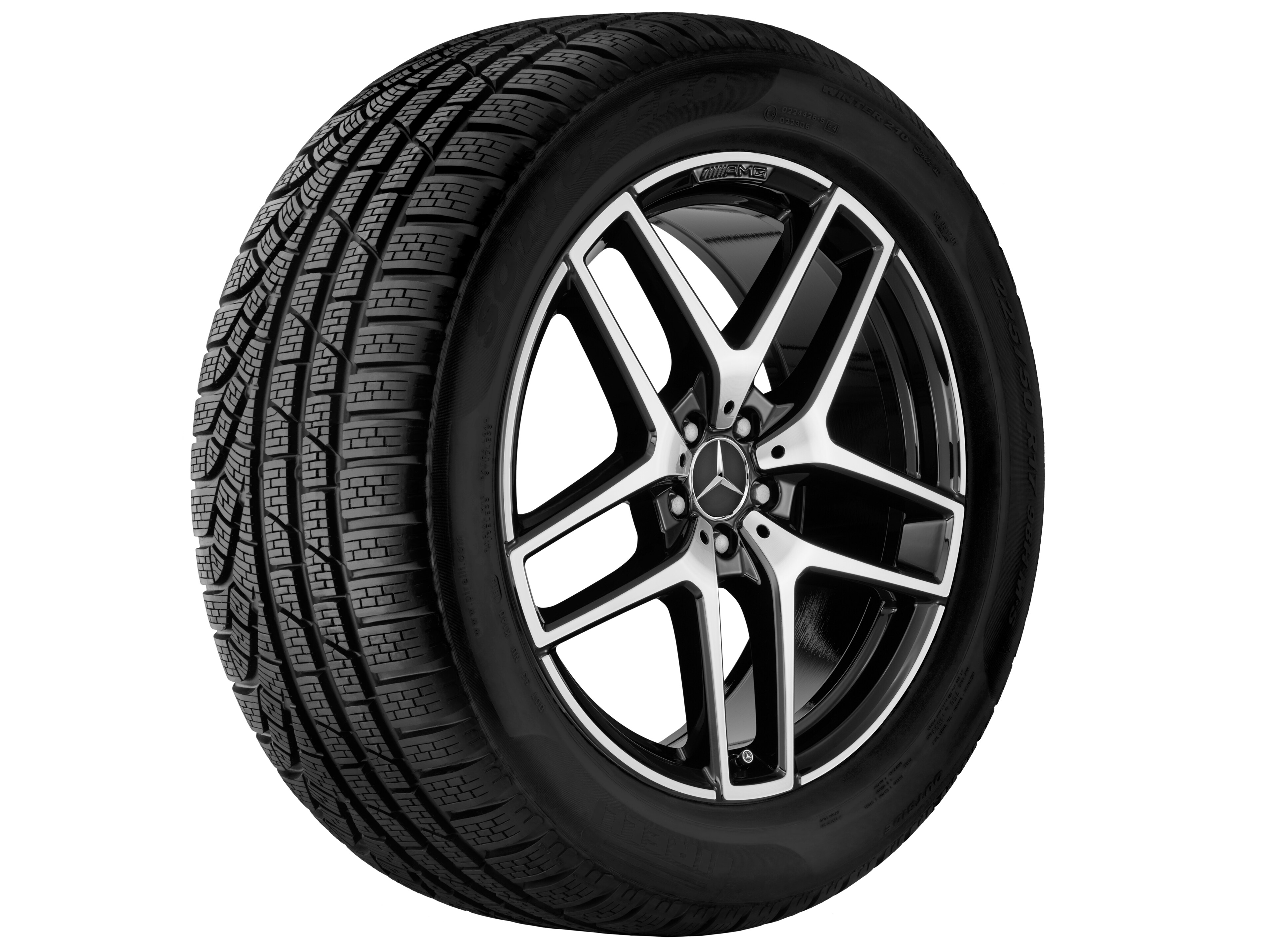 AMG 5-Doppelspeichen-Rad, 53,3 cm (21 Zoll)