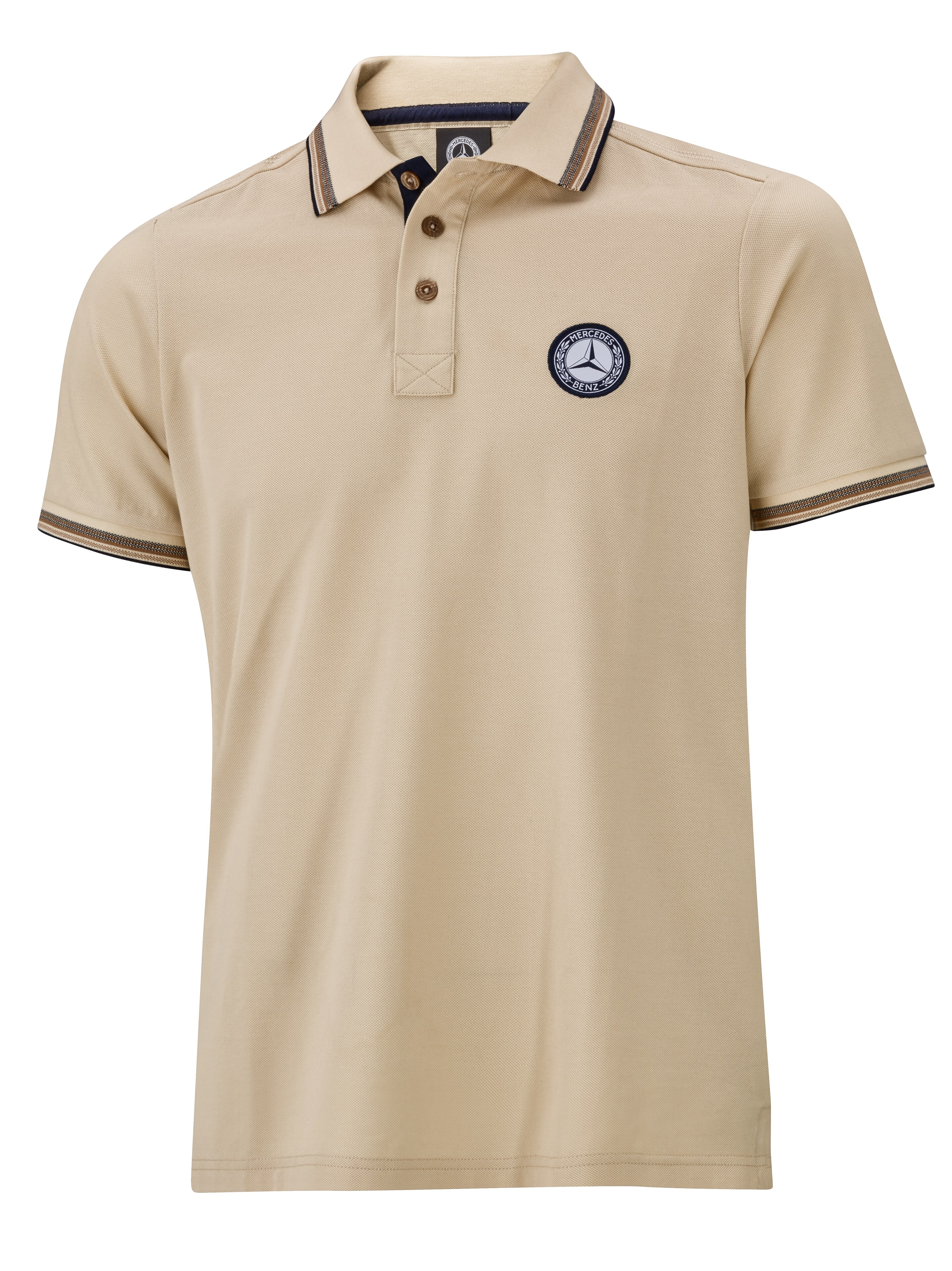 Poloshirt Herren, creme