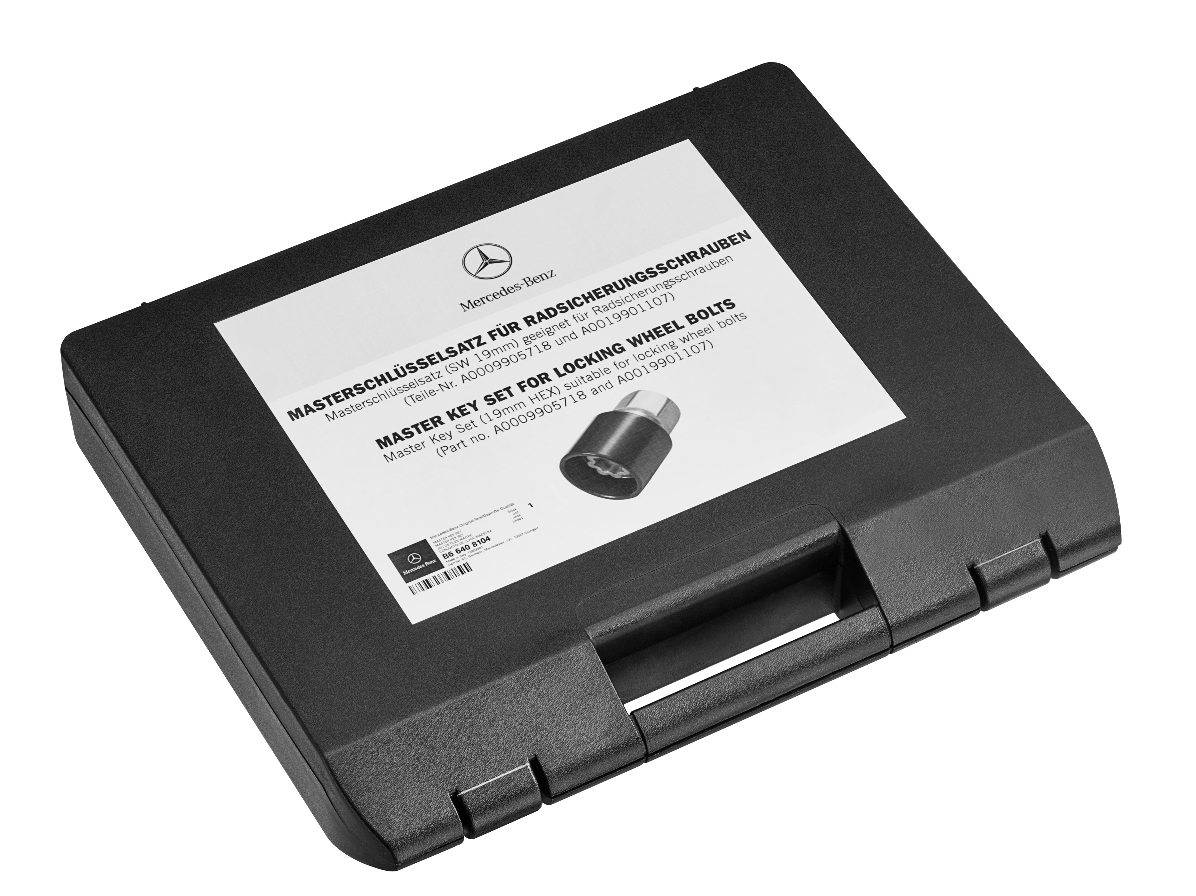 Mercedes-Benz - Masterschlüsselsatz, Schlüsselweite 19mm Masterschlüsselsatz, Schlüsselweite 19mm