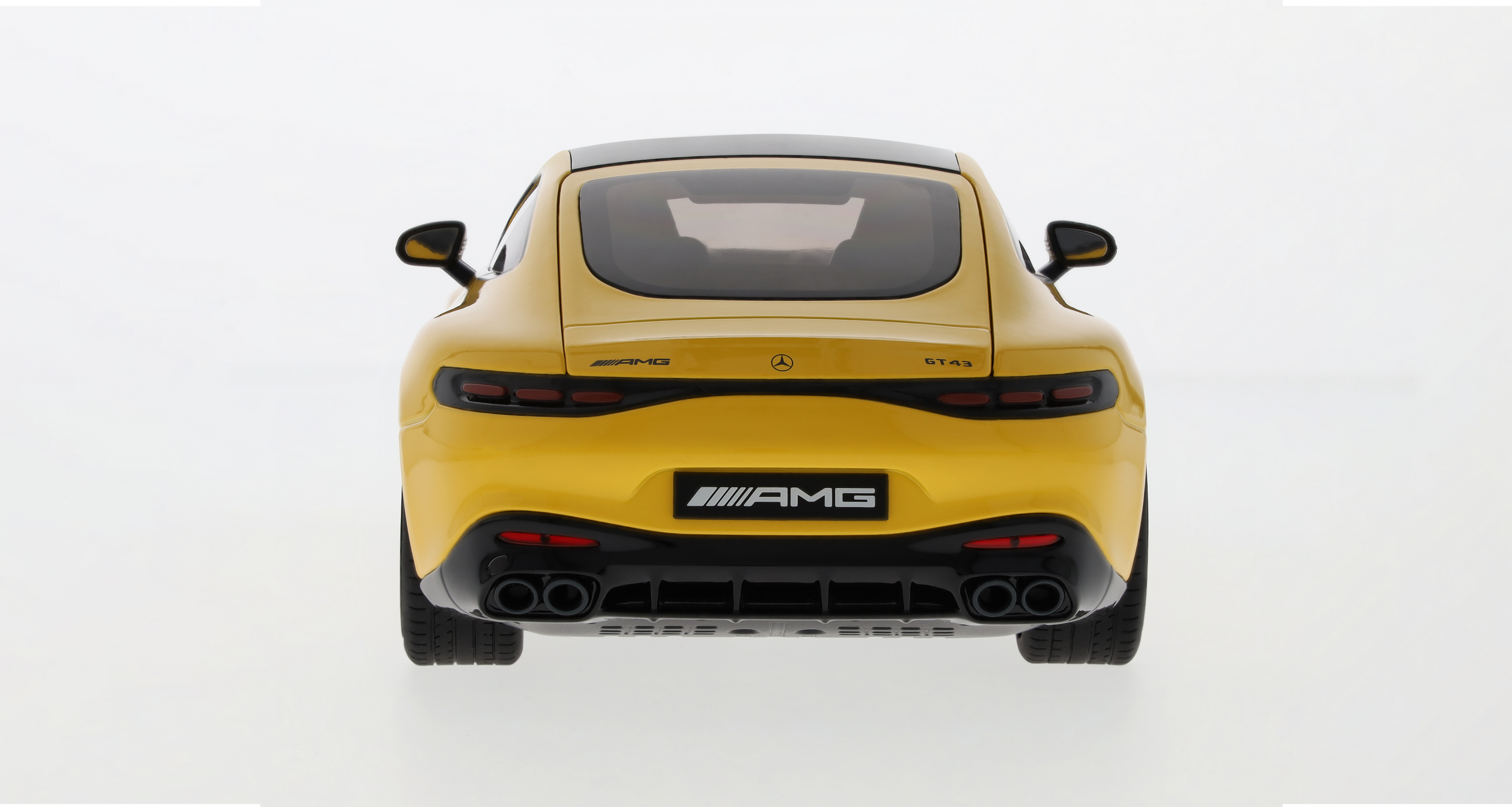 Mercedes-Benz - Mercedes-AMG GT 43 sonnengelb, 1:18