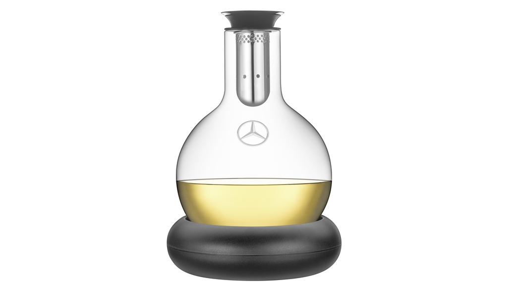 Dekantierkaraffe, 0,75 l, Glas/Edelstahl Dekantierkaraffe, 0,75 l, Glas/Edelstahl