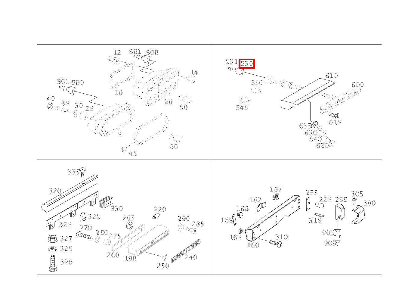 Stecker 2-PIN MQS G 300 CDI 461 Stecker 2-PIN MQS G 300 CDI 461
